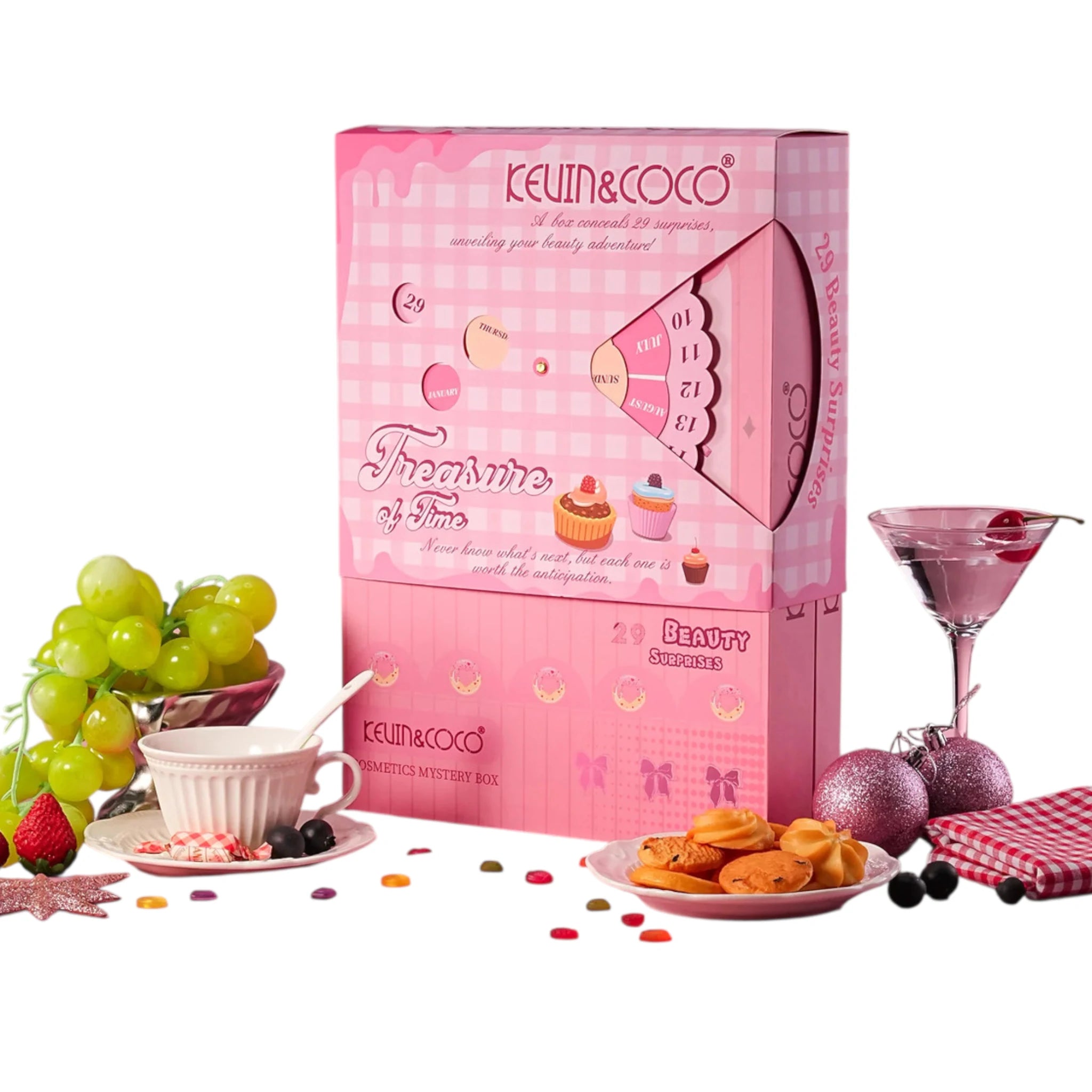 (1) Kevin & Coco Treassure Of Time - Beauty Advent Calendar Box - Thumbnail 2