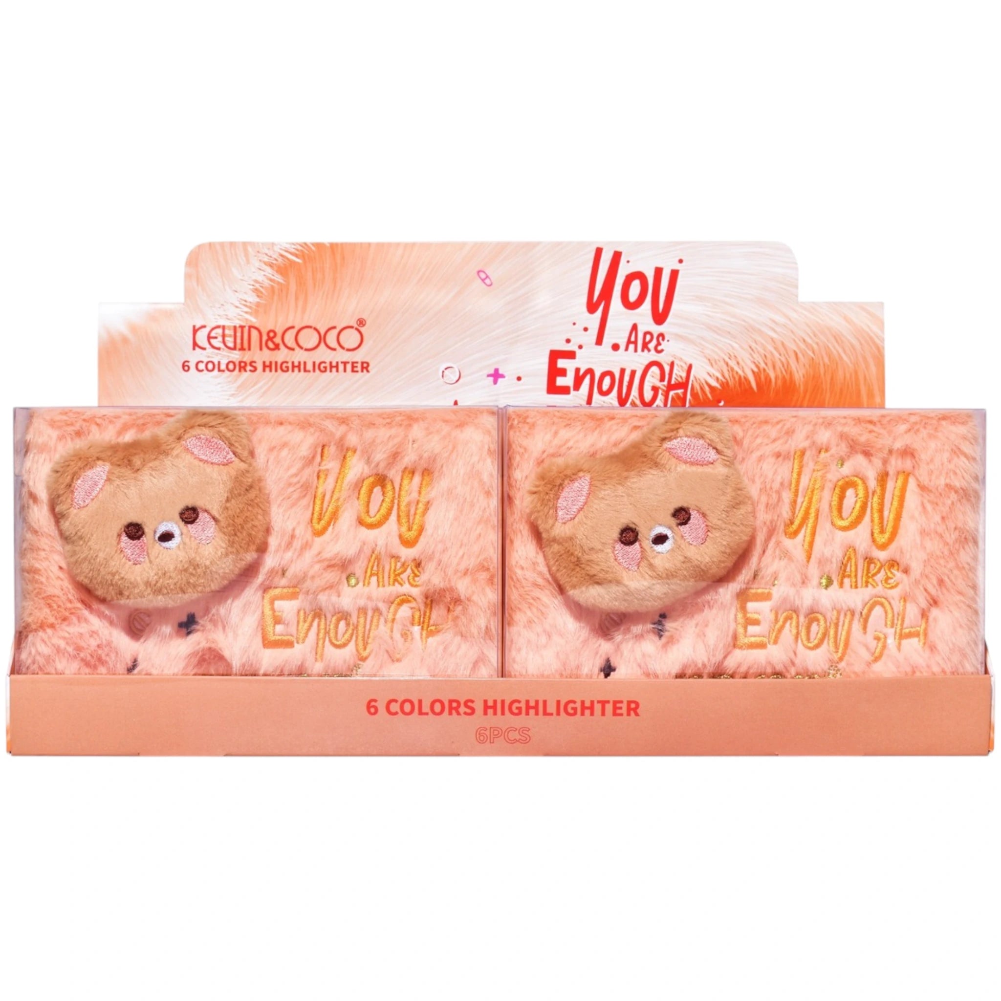 (6-pack) Kevin & Coco You Are Enough! Highlighter
