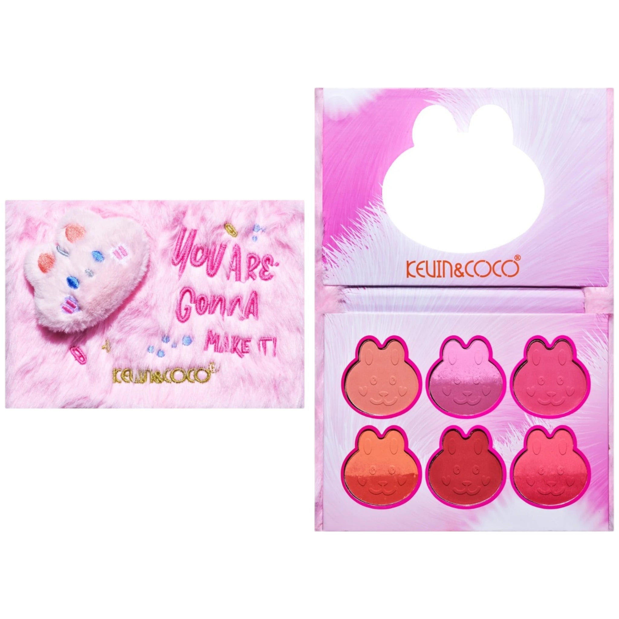 (6-pack) Kevin & Coco You Are Gonna Make It! Blusher - Thumbnail 2