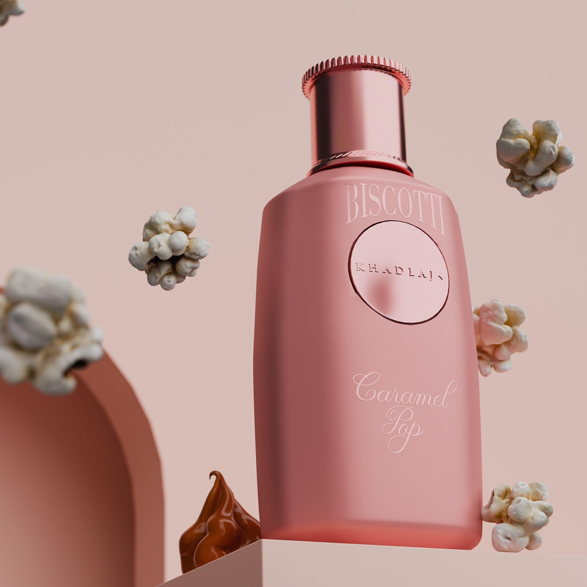 Khadlaj Biscotti Caramel Pop EDP 100 ml (3.4 oz) - Thumbnail 3