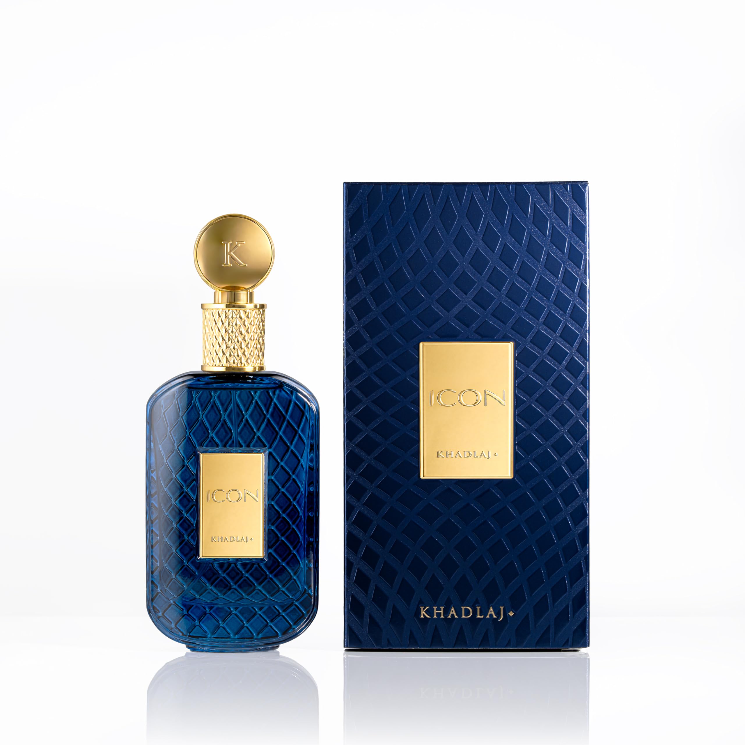 Khadlaj Icon Citrus Aromatic Amber Woody Long Lasting / For Men EDP 100 ml (3.4 - Thumbnail 3