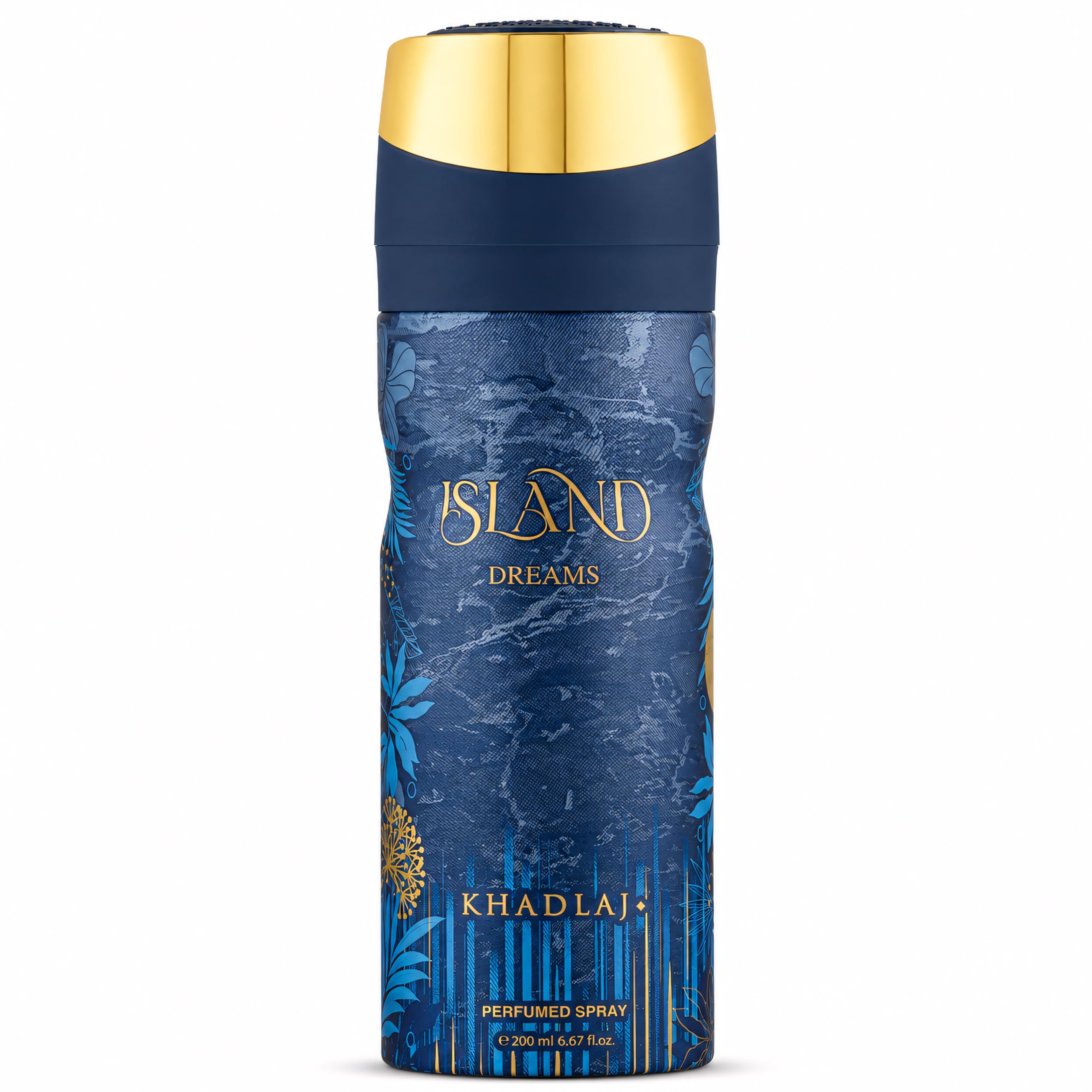 [Deodorant] Khadlaj Island Dreams Perfumed Deodorant / 200 ml (6.8 oz)