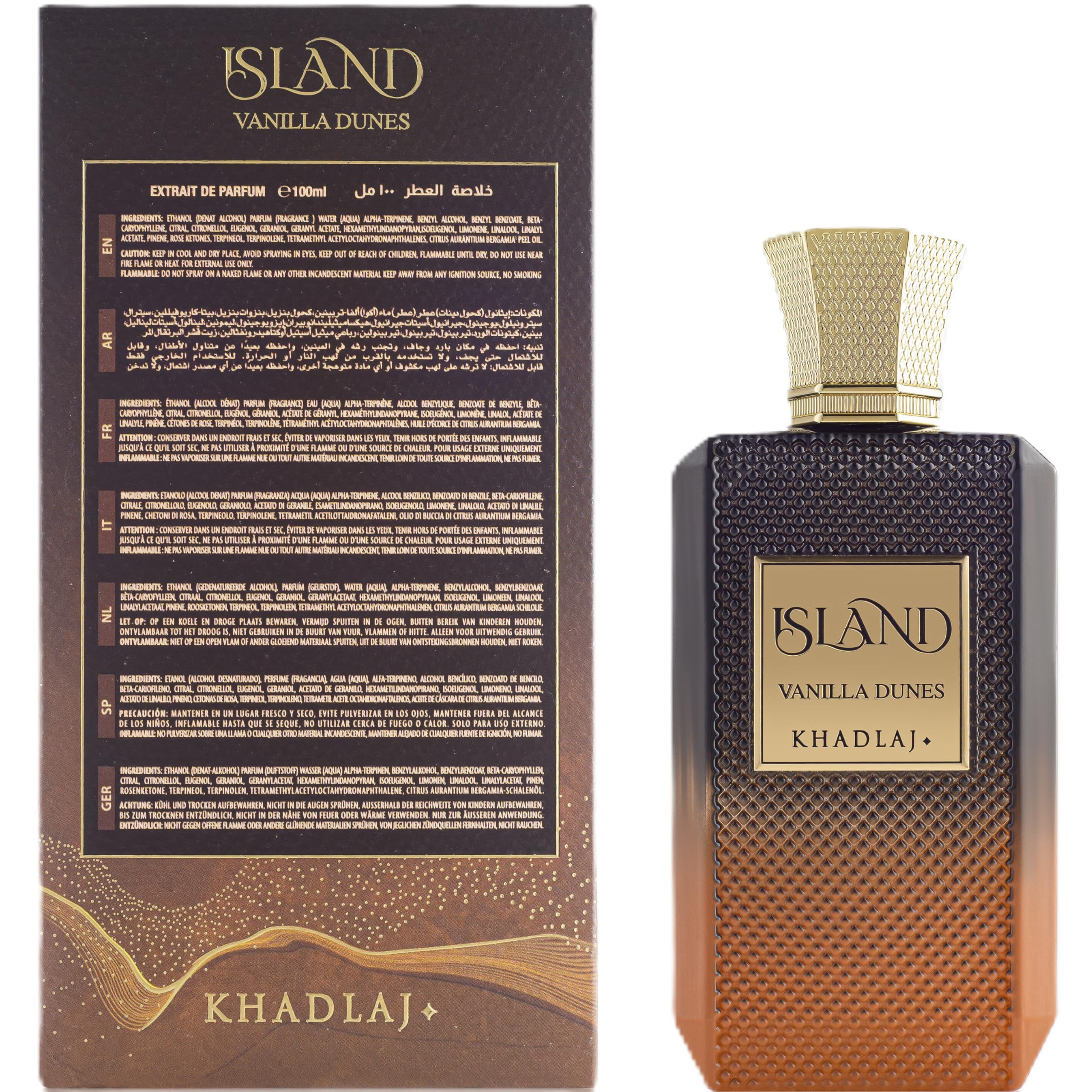 Khadlaj Island Vanilla Dunes U 3.4 Extrait de Parfum Spr - Thumbnail 3