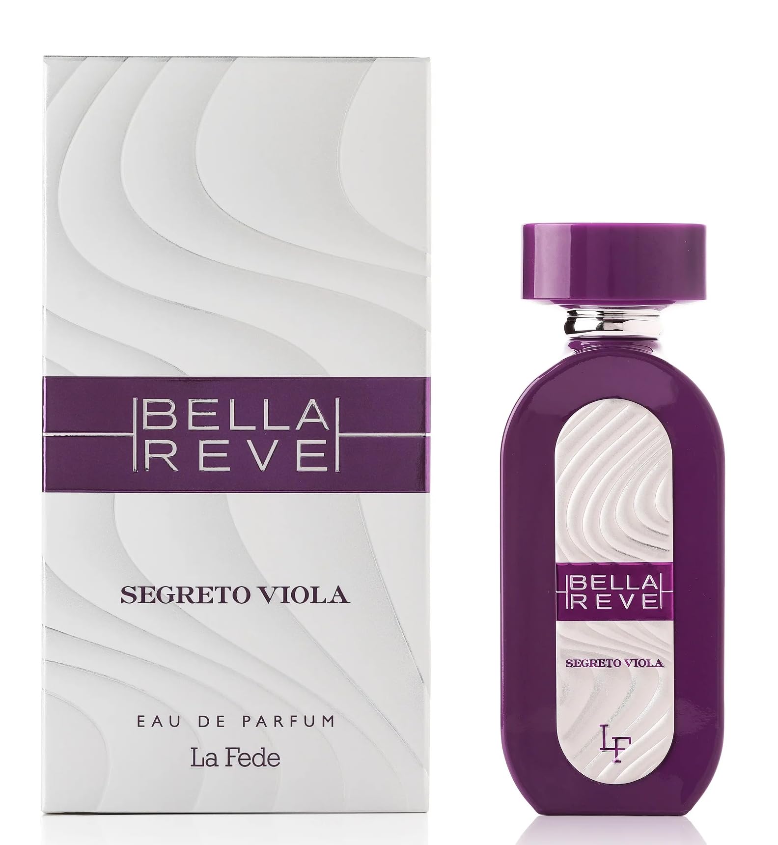 Khadlaj Perfumes la Fede Bella Reve Segreto Viola For Women EDP 3.4 oz - Thumbnail 2