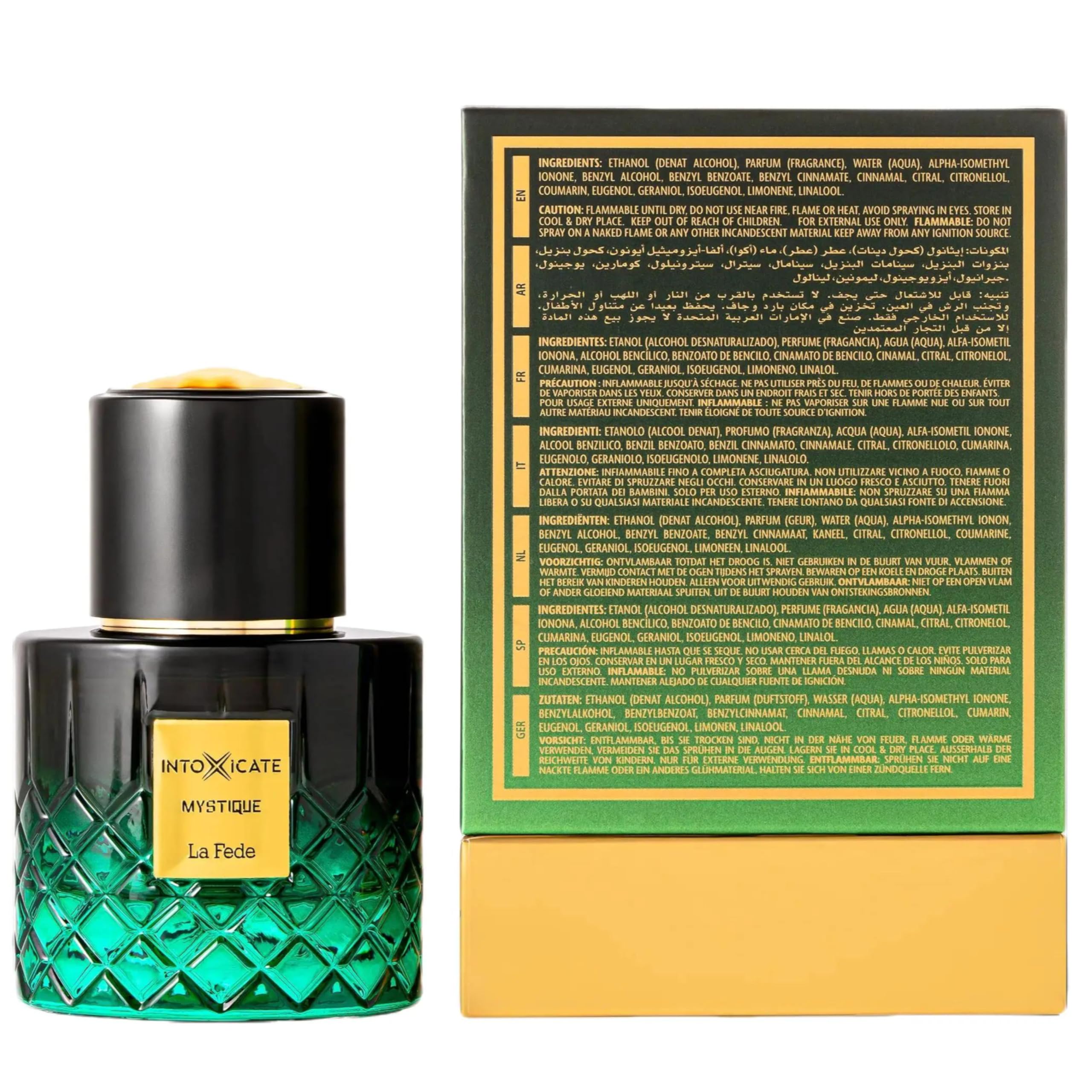 Khadlaj la Fede Intoxicate Mystique Fresh Woody Balsamic Vanilla Extrait de - Thumbnail 3
