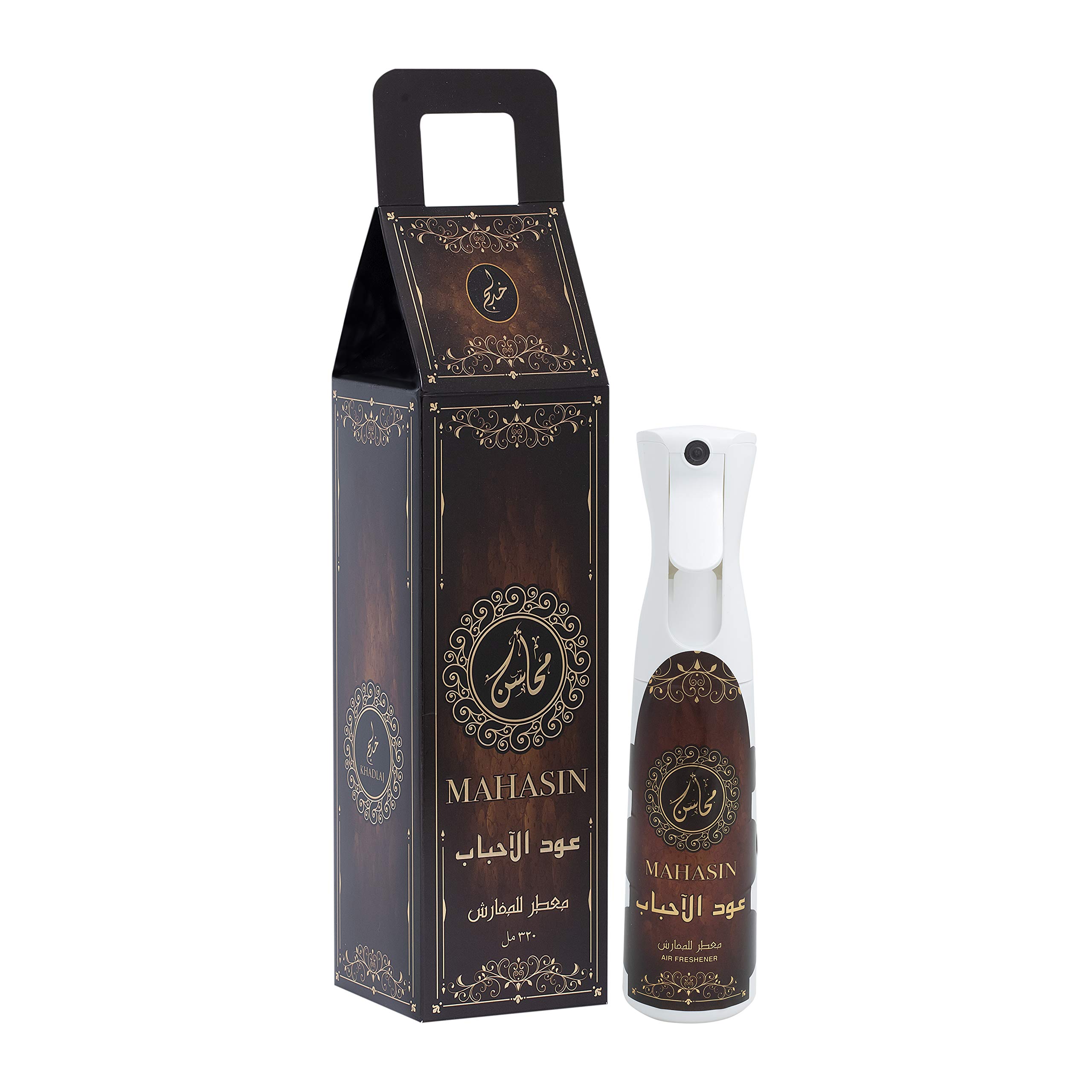 Khadlaj Mahasin Oud Al Ahbaab Air Freshener / 320 ml (10.8 oz)