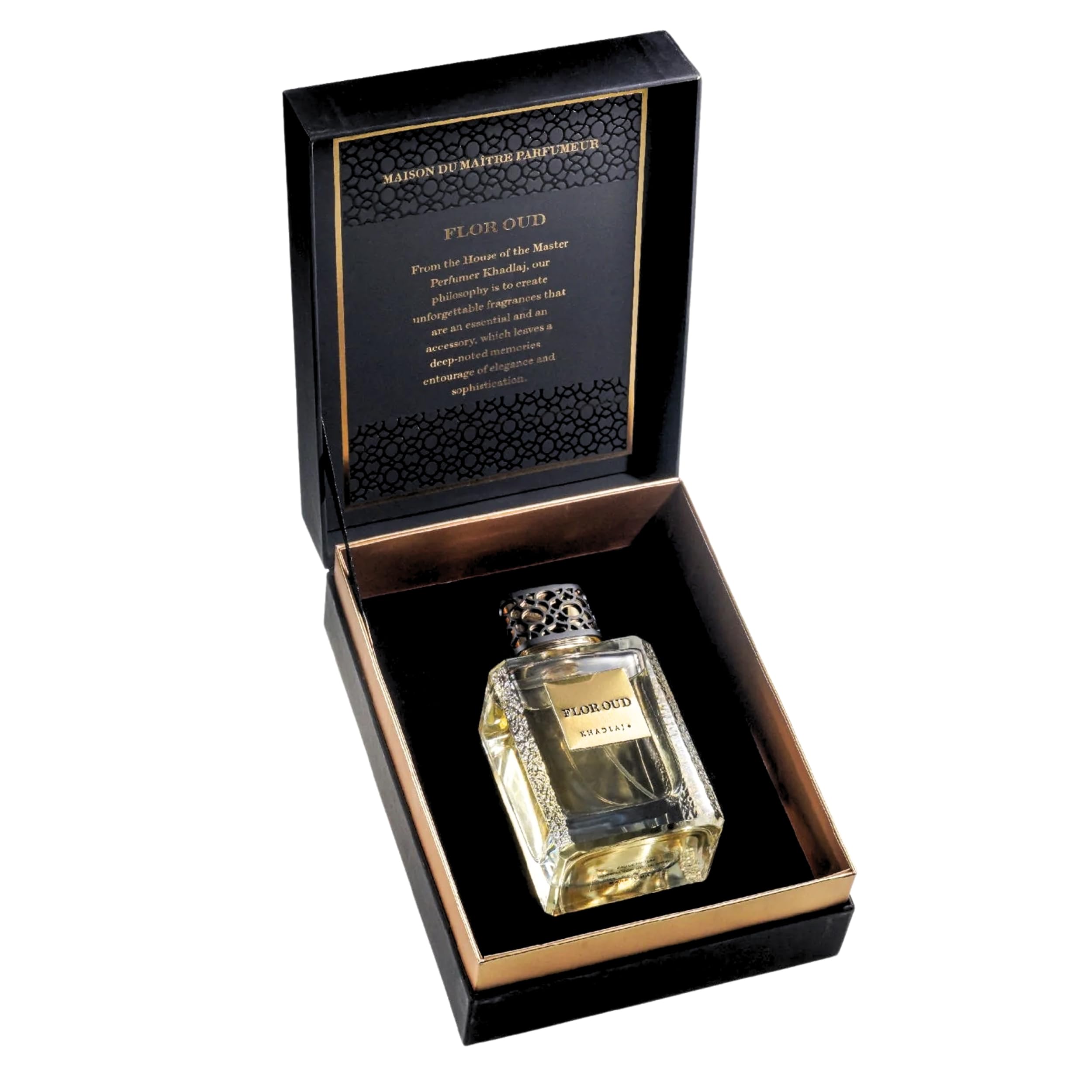 Khadlaj Maison Flor Oud For Men EDP 3.4 oz - Thumbnail 3