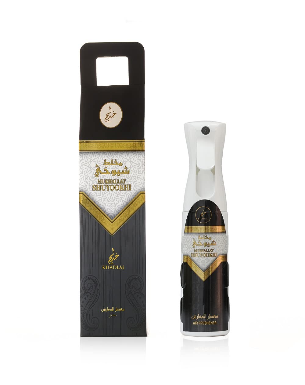 Khadlaj Mukhallat Shuyookhi Air Freshener / 320 ml (10.8 oz) - Thumbnail 3