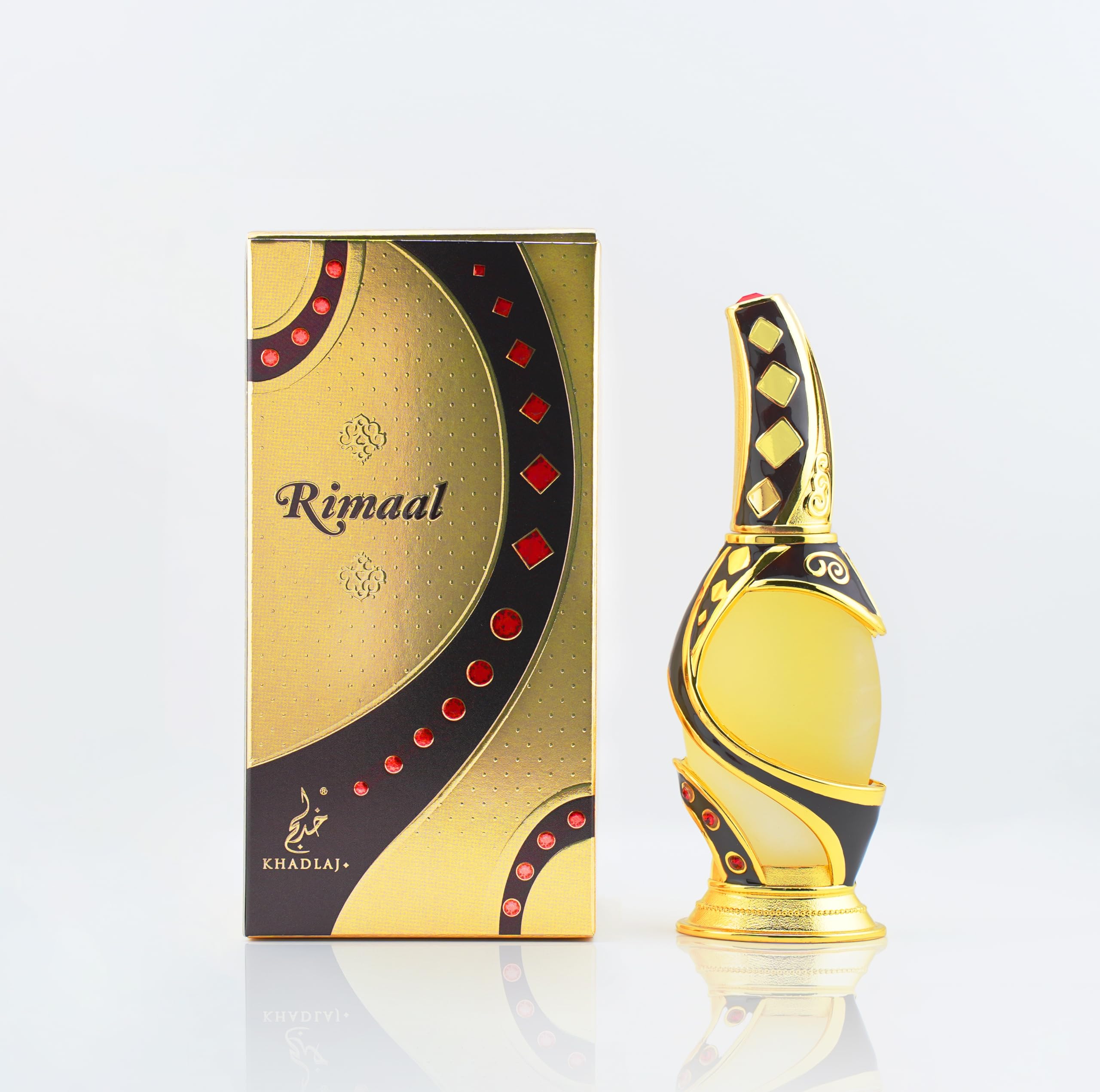 Khadlaj Rimaal Brown Concentrated Oil for Unisex Unisex 0.5 oz