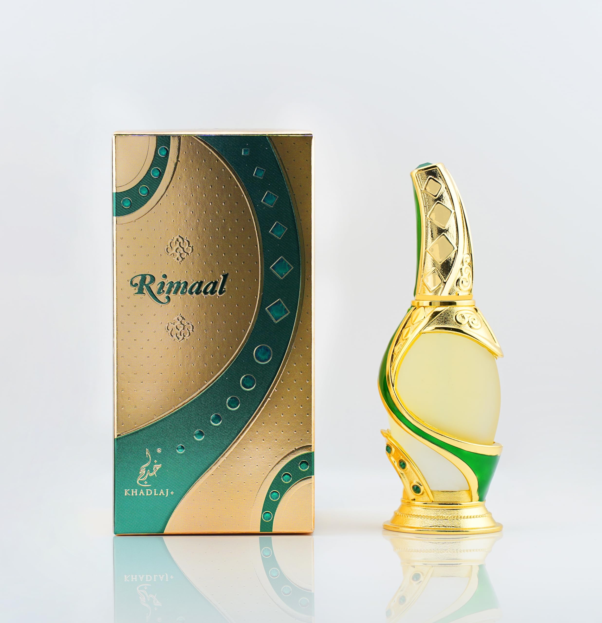 Khadlaj Rimaal Green Concentrated Oil for Unisex Unisex 0.5 oz
