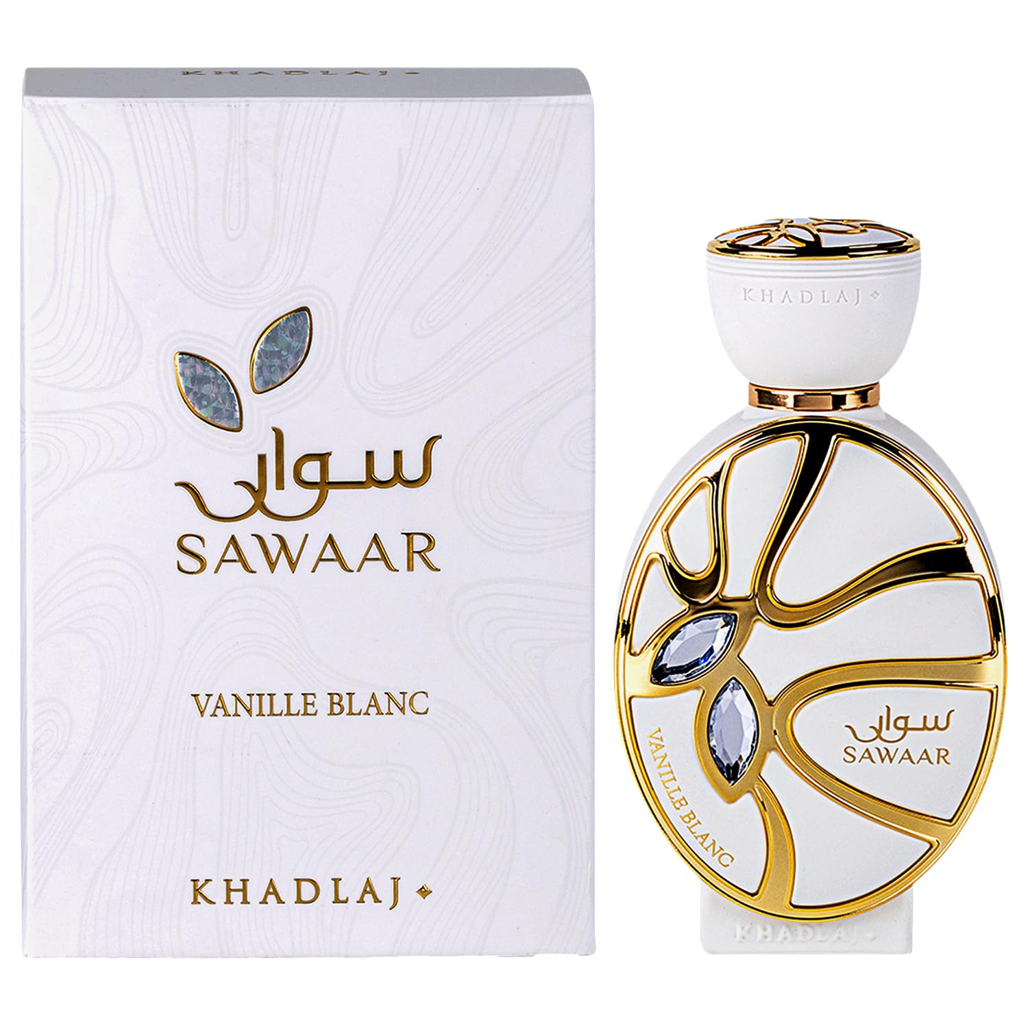 Khadlaj Sawaar Vanille Blanc Vanilla Sweet Woody Extrait de Parfum Long Lasting - Thumbnail 2