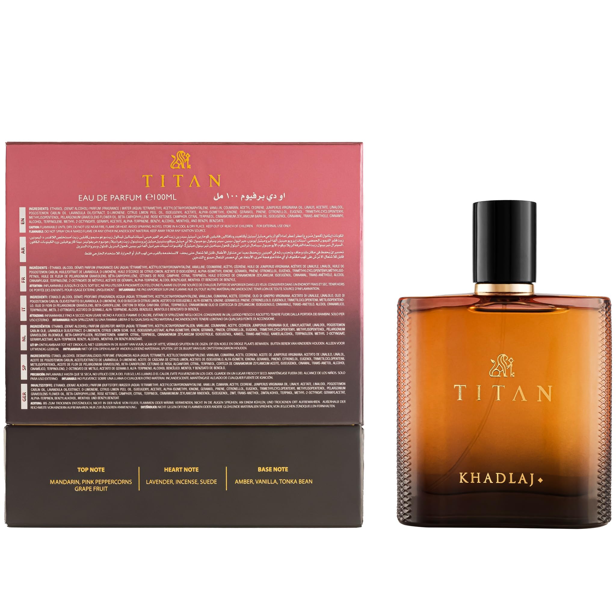 Khadlaj Titan 3.4 Extrait de Parfum M United Arab Emir. 48pcs Bybox - Thumbnail 3