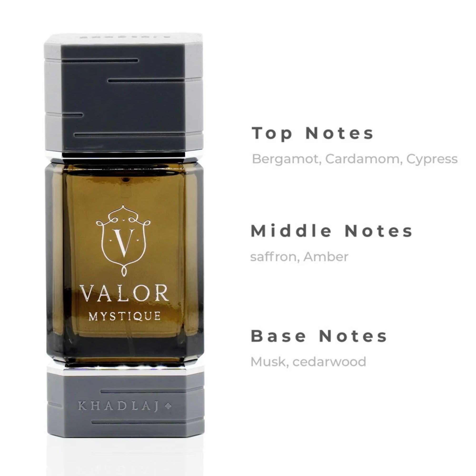 Khadlaj Valor Mystique For Men EDP 3.4 oz - Thumbnail 3