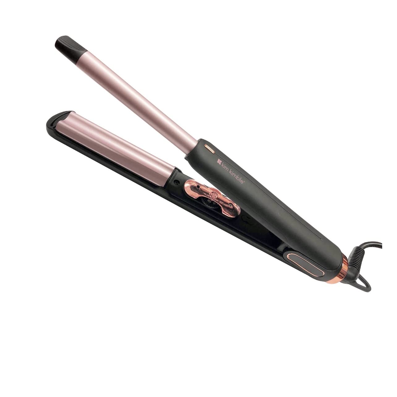 2 En 1 Hybrid Styler Curling Straightening Hair Iron