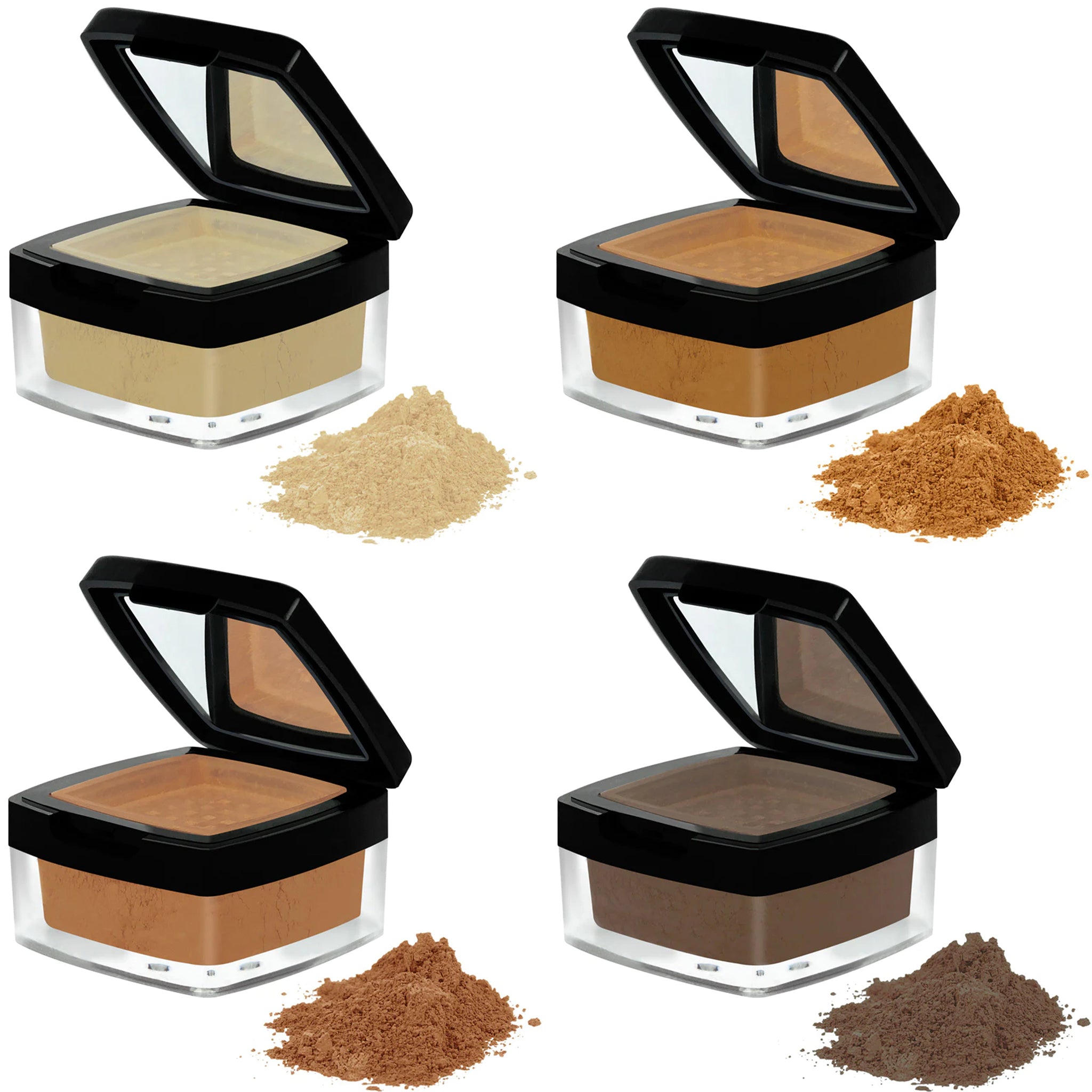 (36-pack) Kleancolor Airy Minerals Loose Powder Foundation - Thumbnail 3