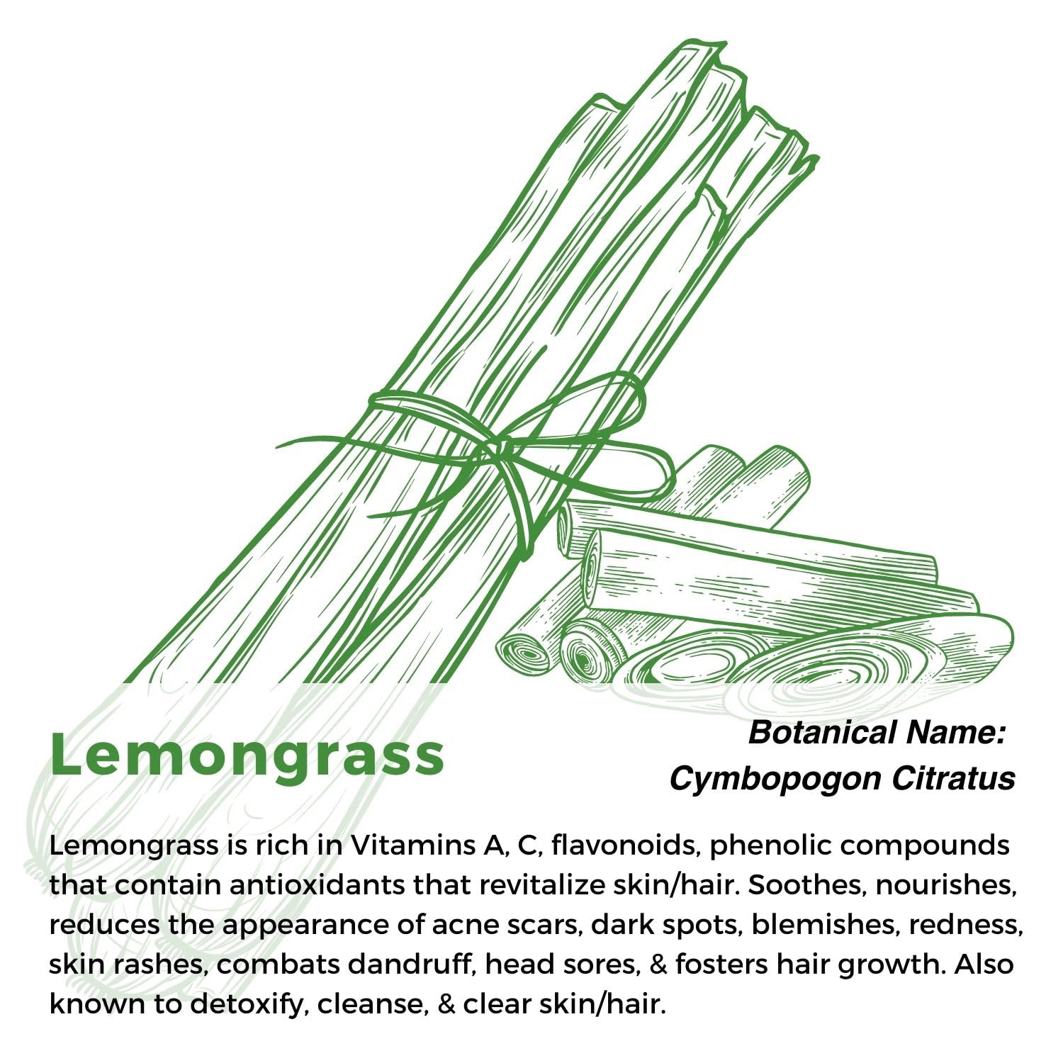 Multiuse Lemongrass Water Toner Mist for Face Body and Hair Pure Distilled - Thumbnail 3