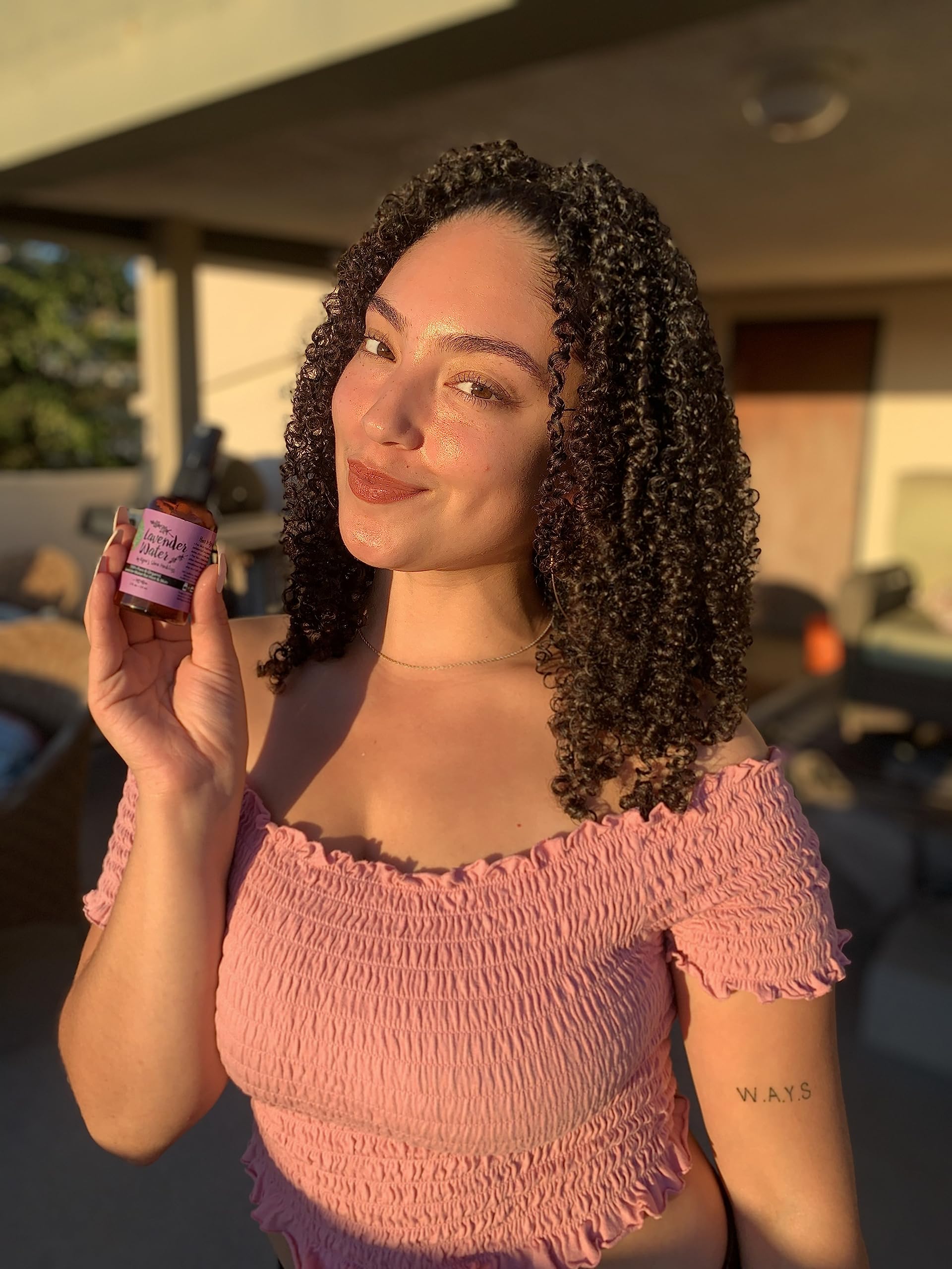 Multiuse Rose Water Toner Mist for Face Body and Hair Pure Distilled Rose Petal