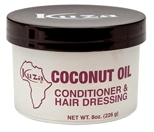 Kuza Coconut Oil Conditioner Hair Dressing for Healthier Hair 4 oz - Thumbnail 3