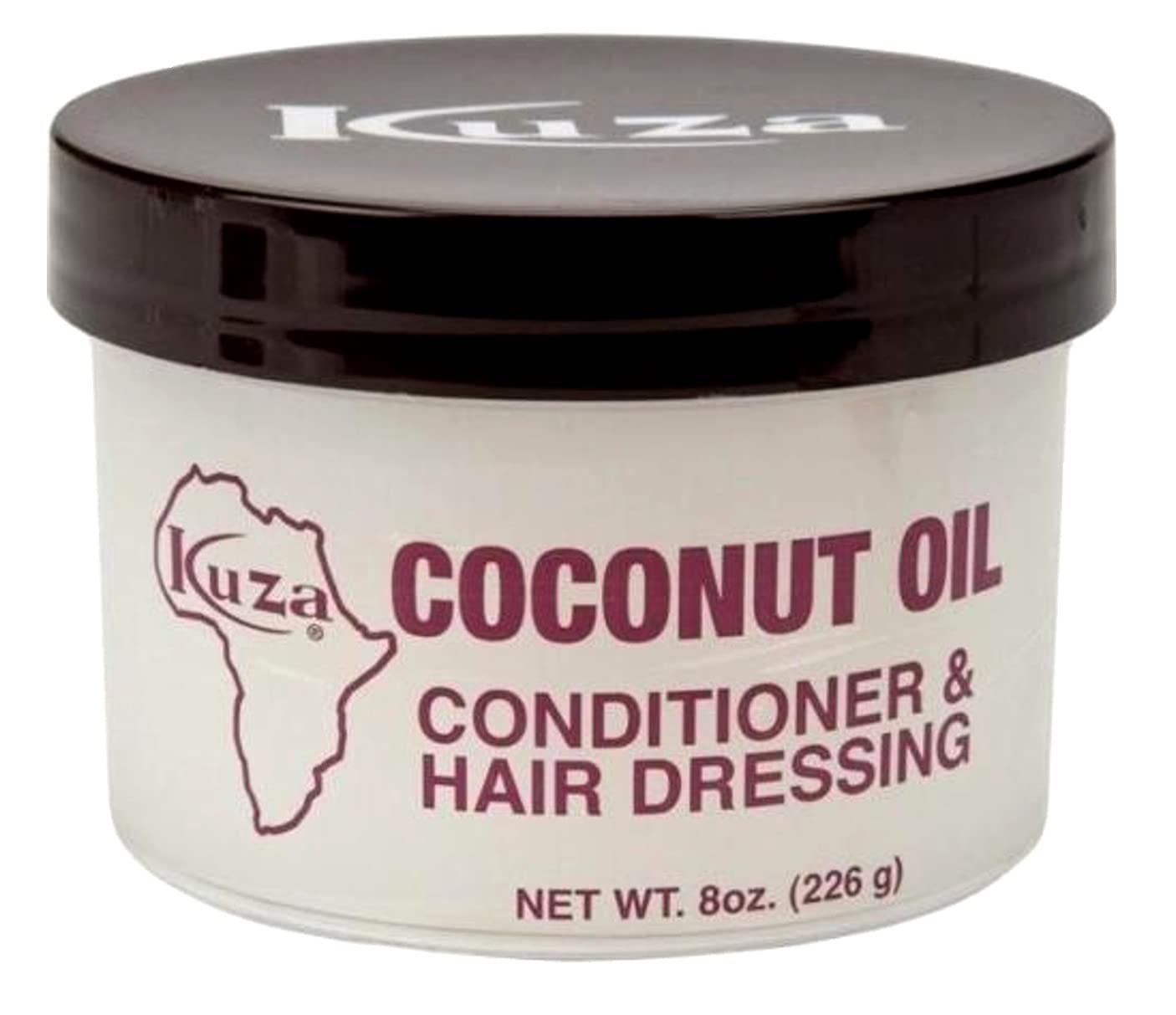 Kuza Coconut Oil Conditioner Hair Dressing for Healthier Hair 4 oz