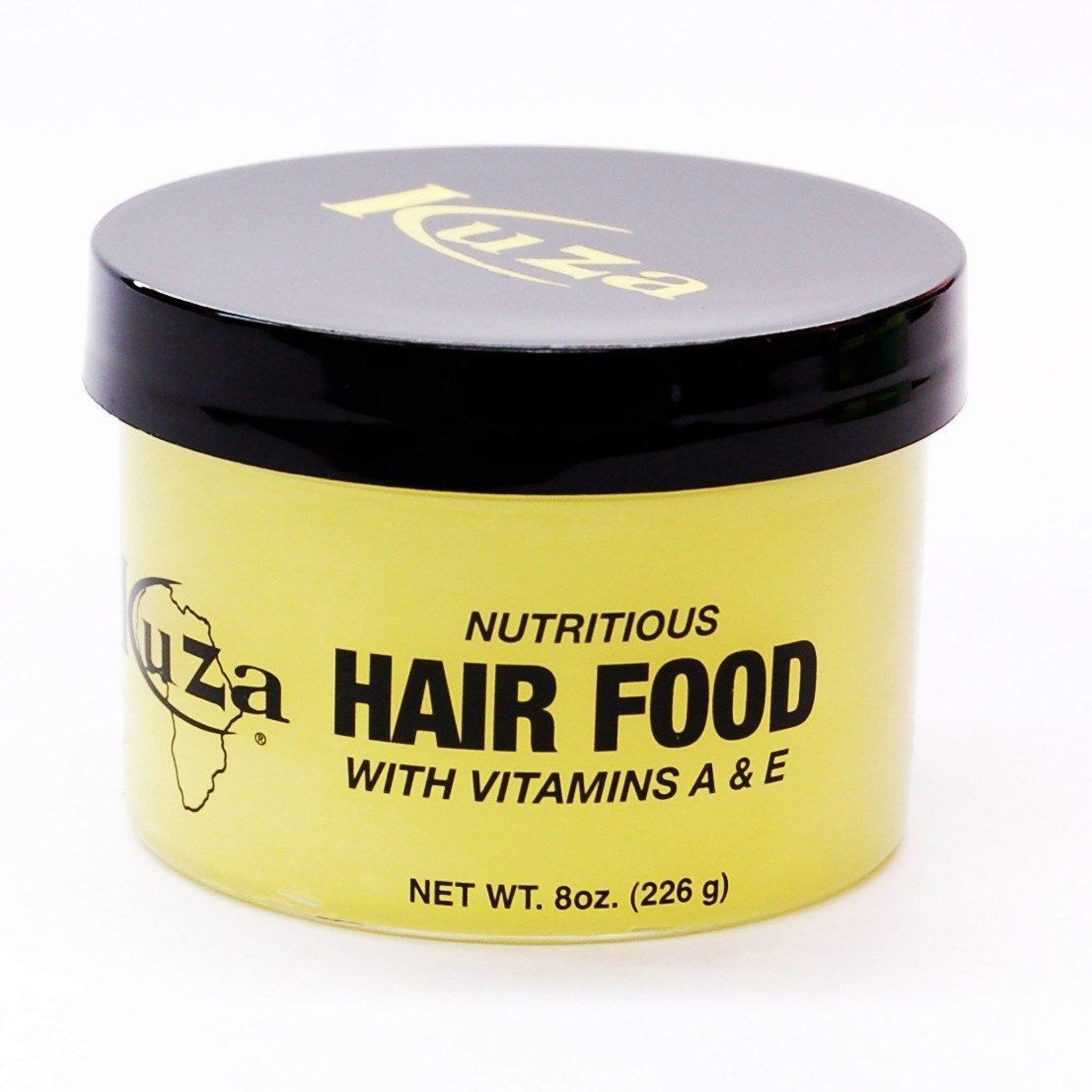 Kuza Nutritious Hair Food With Vitamins A E for Damaged Hair 8 oz
