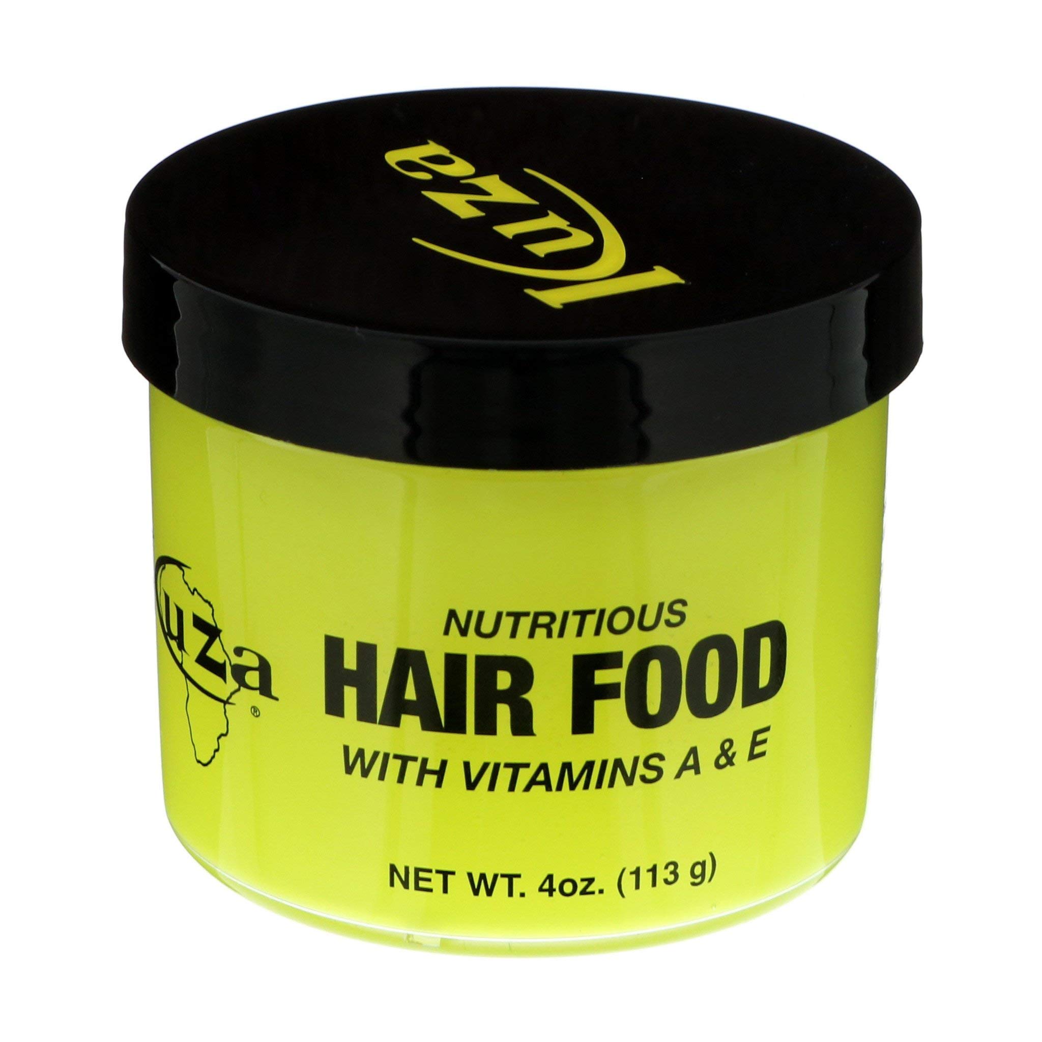 Kuza Nutritious Hair Food With Vitamins A E for Damaged Hair 4 oz