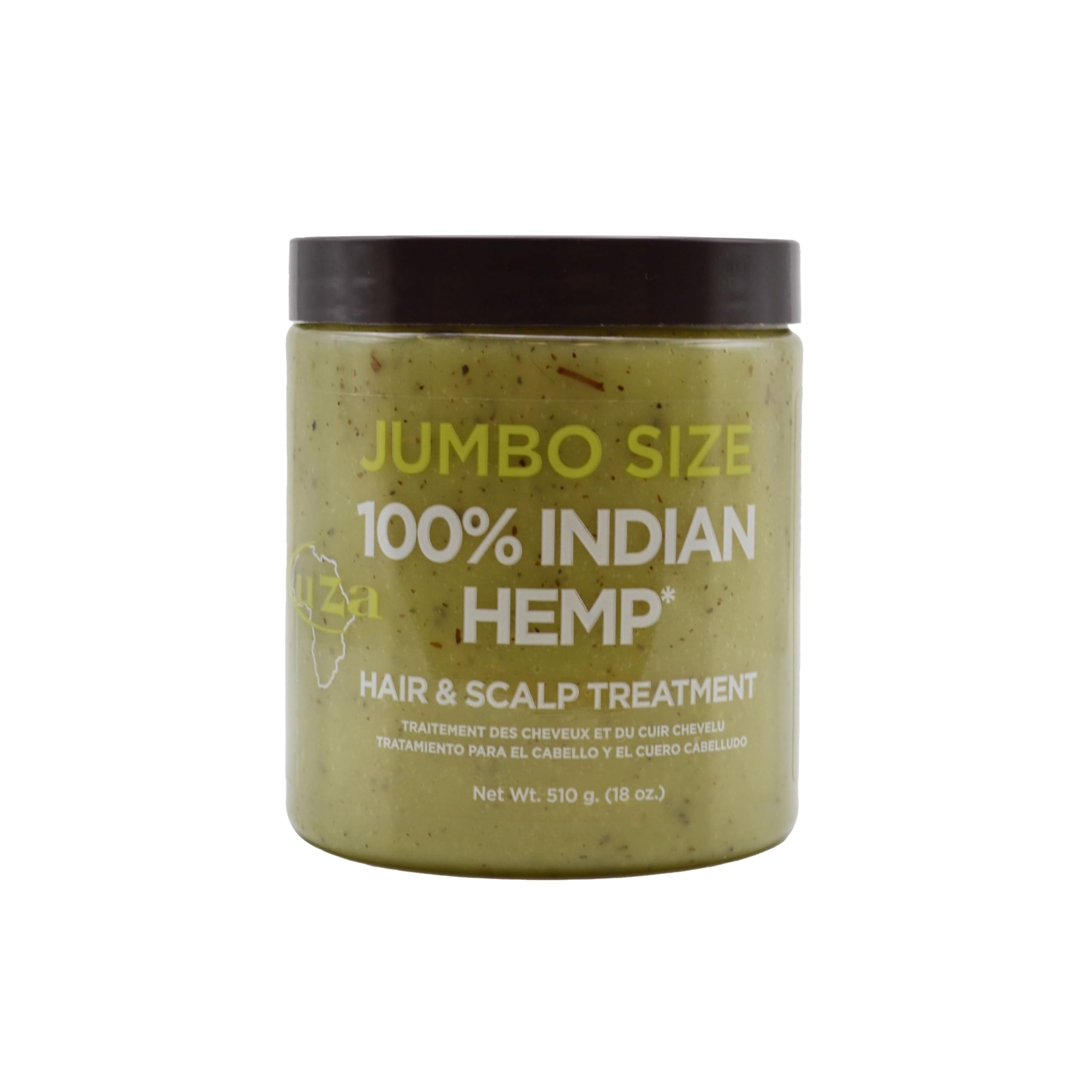 Kuza 100% Indian Hemp Hair Scalp Treatment Improves Dry Hair and Scalp Health