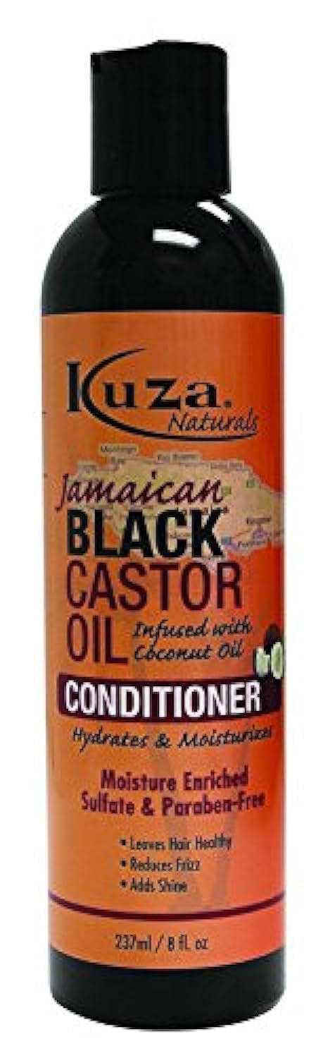 Kuza Jamaican Black Castor Oil Conditioner Infused With Coconut Oil for All - Thumbnail 2