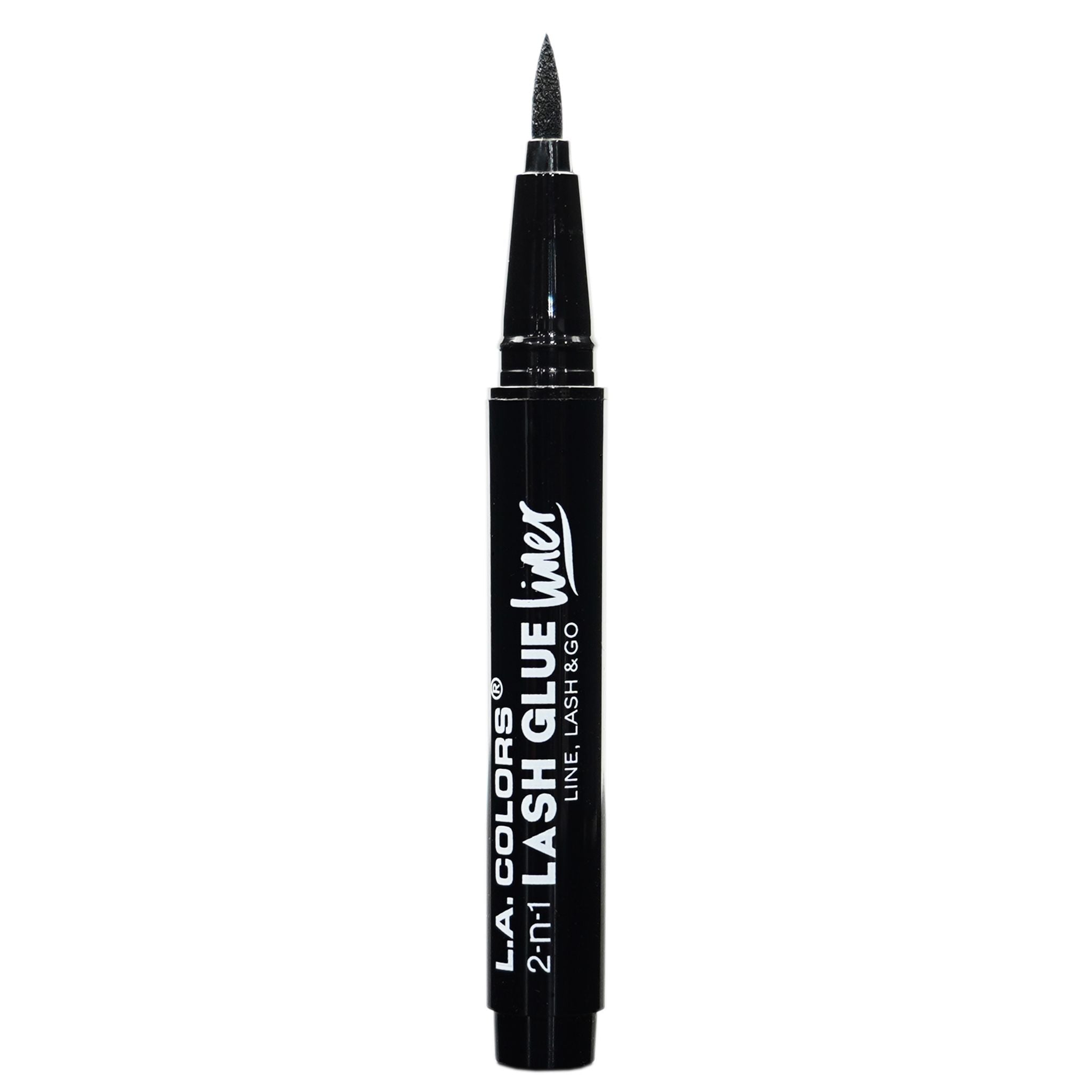(6-pack) L.A. Colors 2-n-1 Lash Glue Liner Black