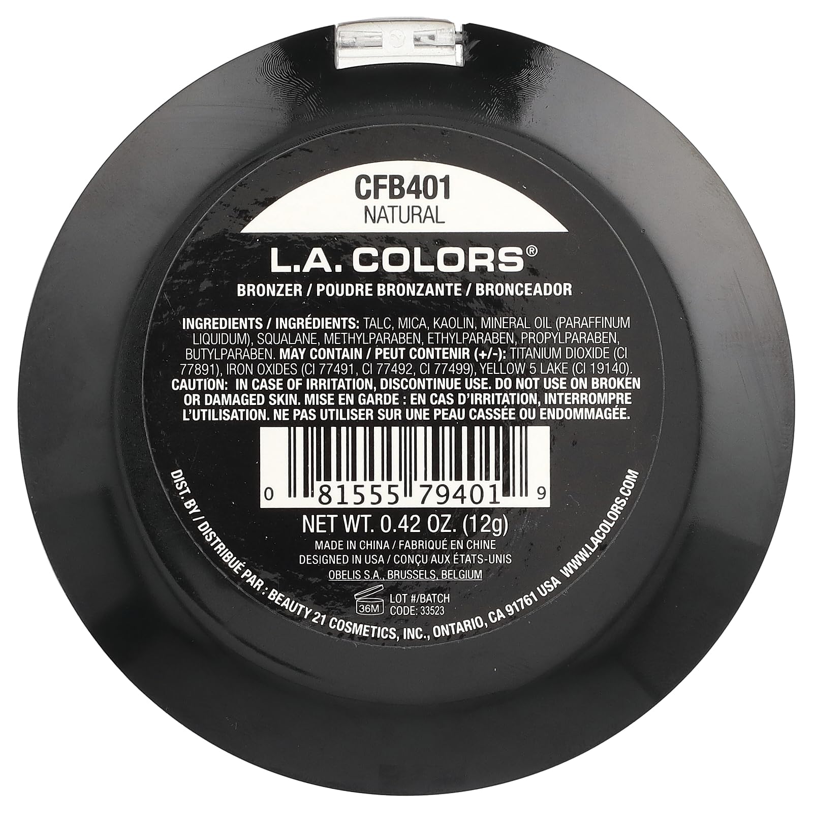 (72-pack) L.A. Colors Bronzer - Thumbnail 2