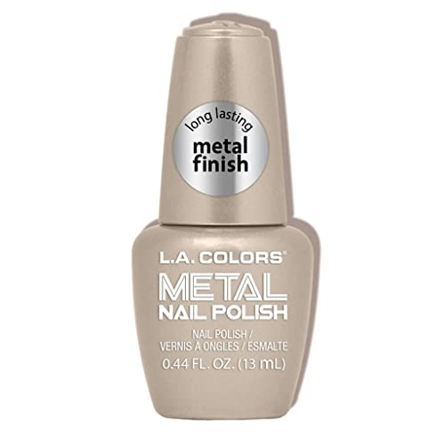 (24-pack) L.A. Colors Dark Metal Nail Polish - Thumbnail 3
