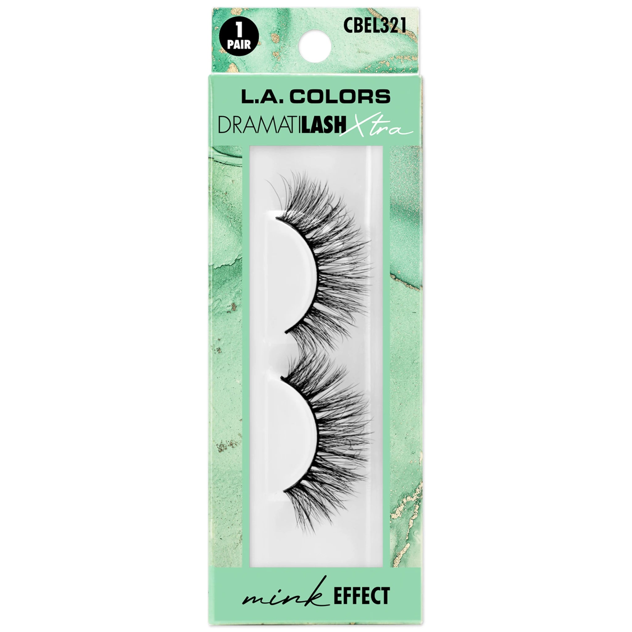 (12-pack) (6 pack) L.A. COLORS Eyelash, Dramatilash, Extra Extra, 1 pair - Thumbnail 2