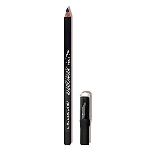 (12-pack) L.A. Colors Eyeliner Pencil With - In Sharpener - Black - Thumbnail 2