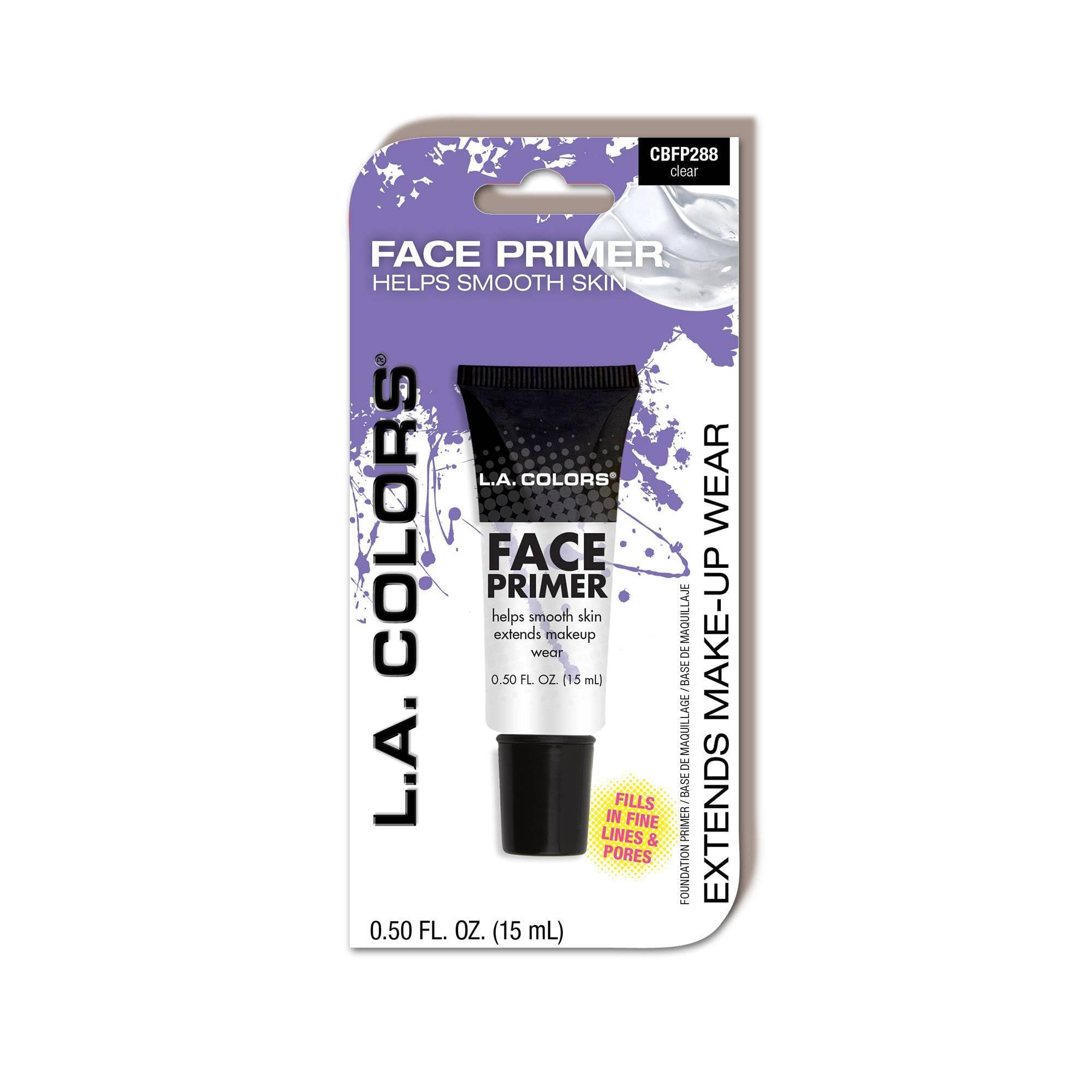 (12-pack) L.A. COLORS Face Primer (carded), Clear CBFP288 - Thumbnail 2