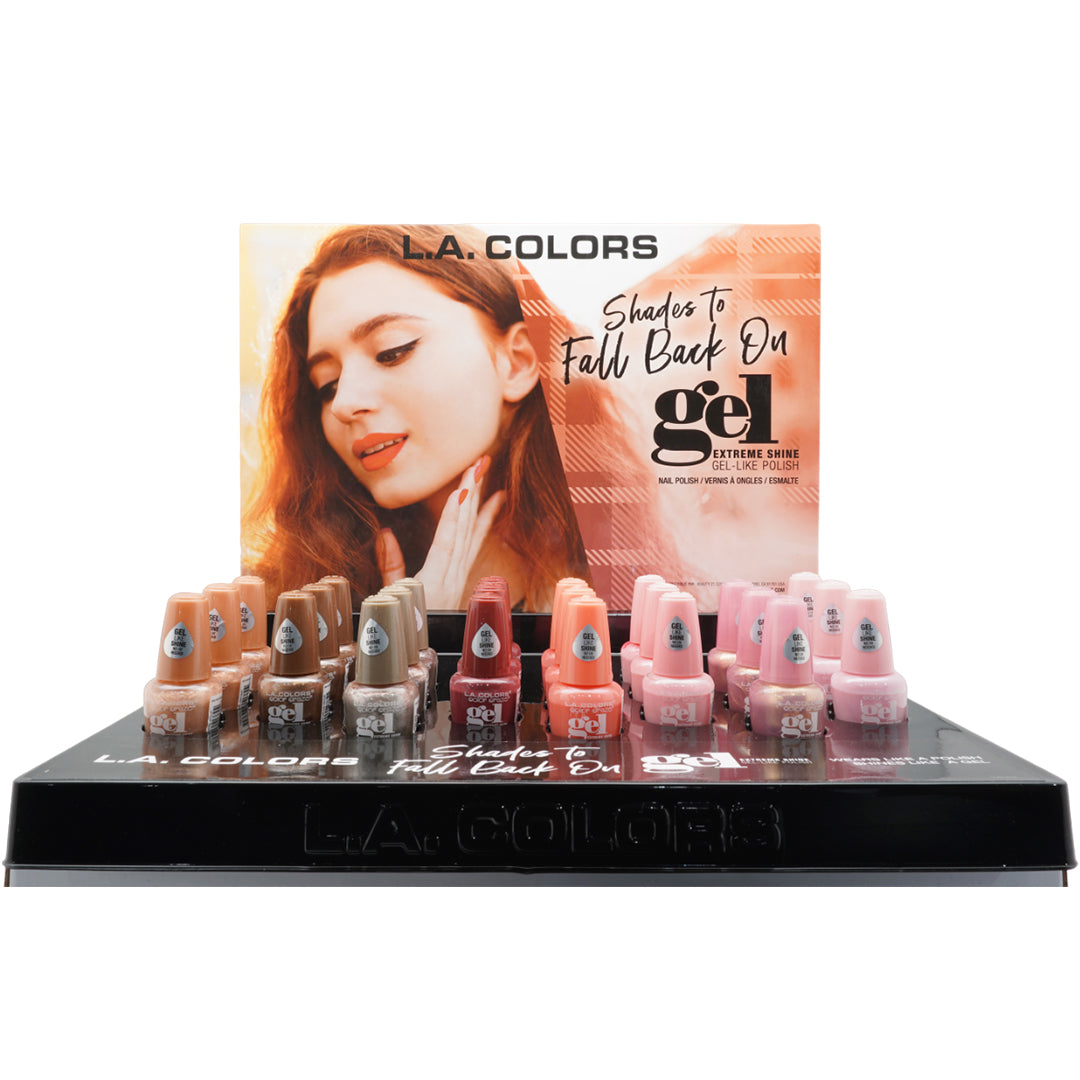 (48-pack) L.A. Colors Fall Themed Gel Nail Polish