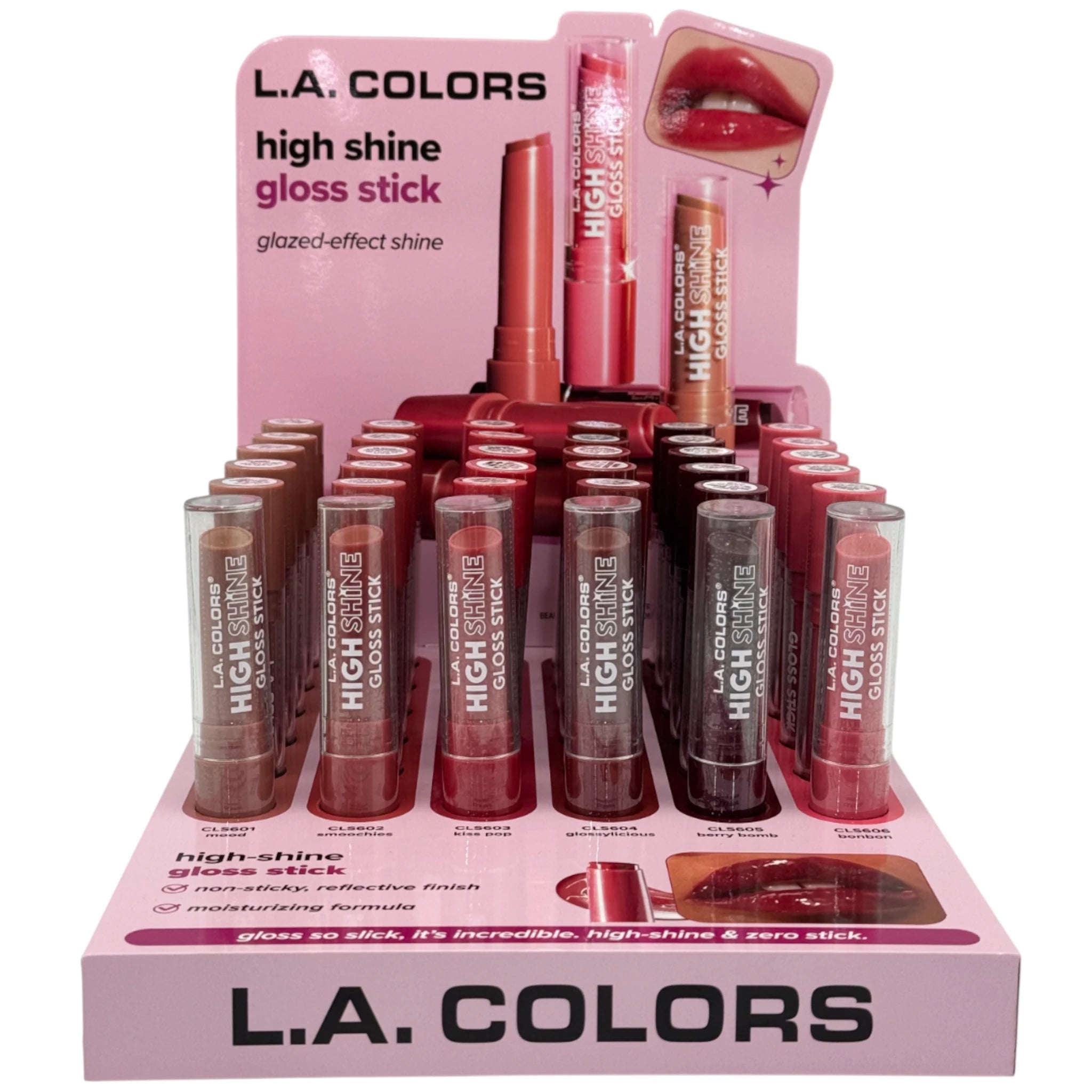(36-pack) L.A. Colors High Shine Gloss Stick