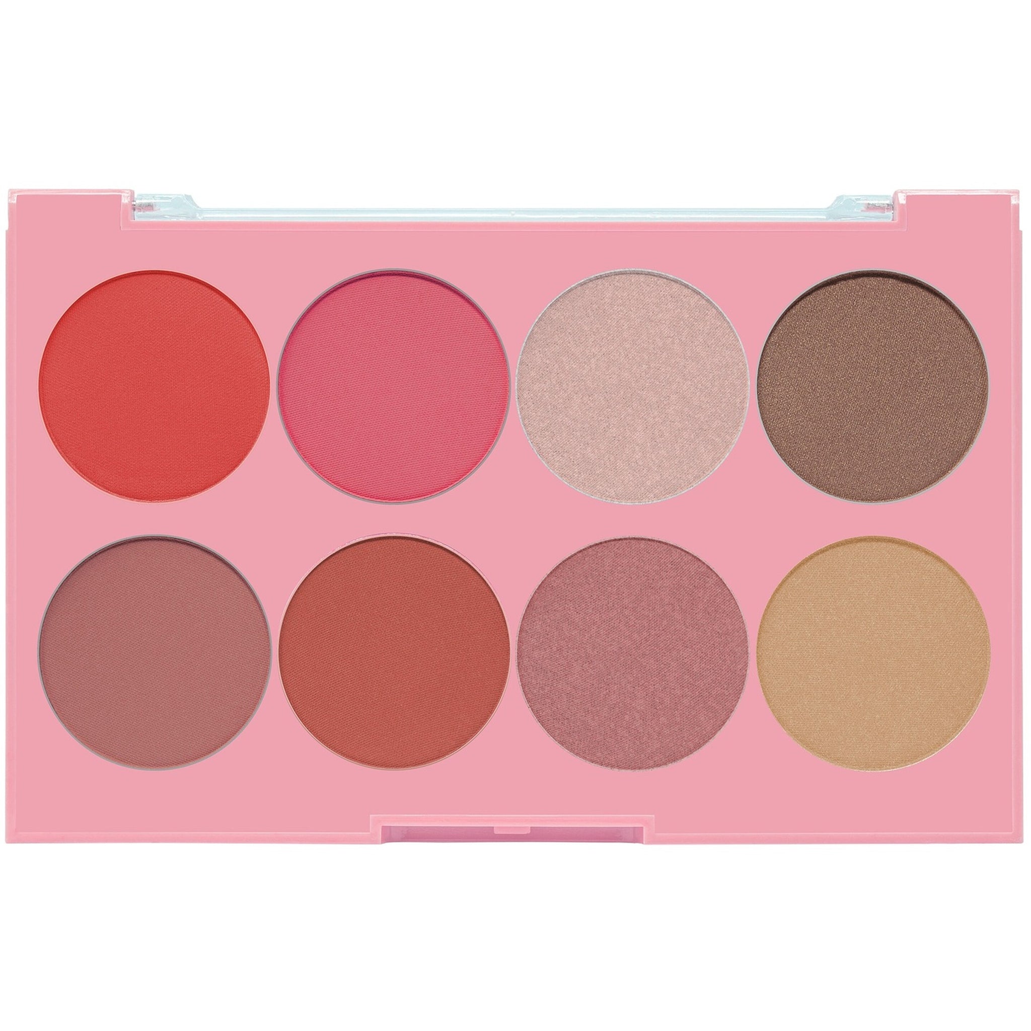 (12-pack) L.A. Colors I Heart Makeup Highlighter - Blush Palette Glow - Thumbnail 2