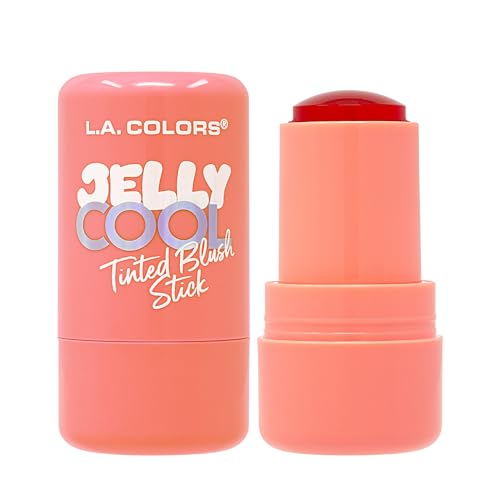 (24-pack) L.A. COLORS Jelly Cool Tint Blush Stick, Icy Melon CBL647 - Thumbnail 2
