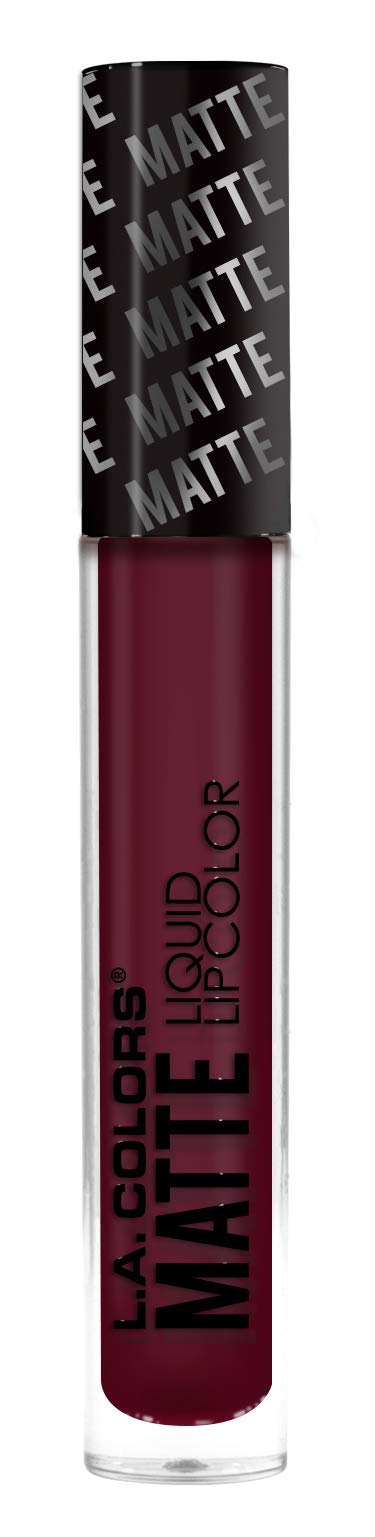 (18-pack) L.A. COLORS Matte Liquid Lip Color, Danger CLG408 - Thumbnail 2