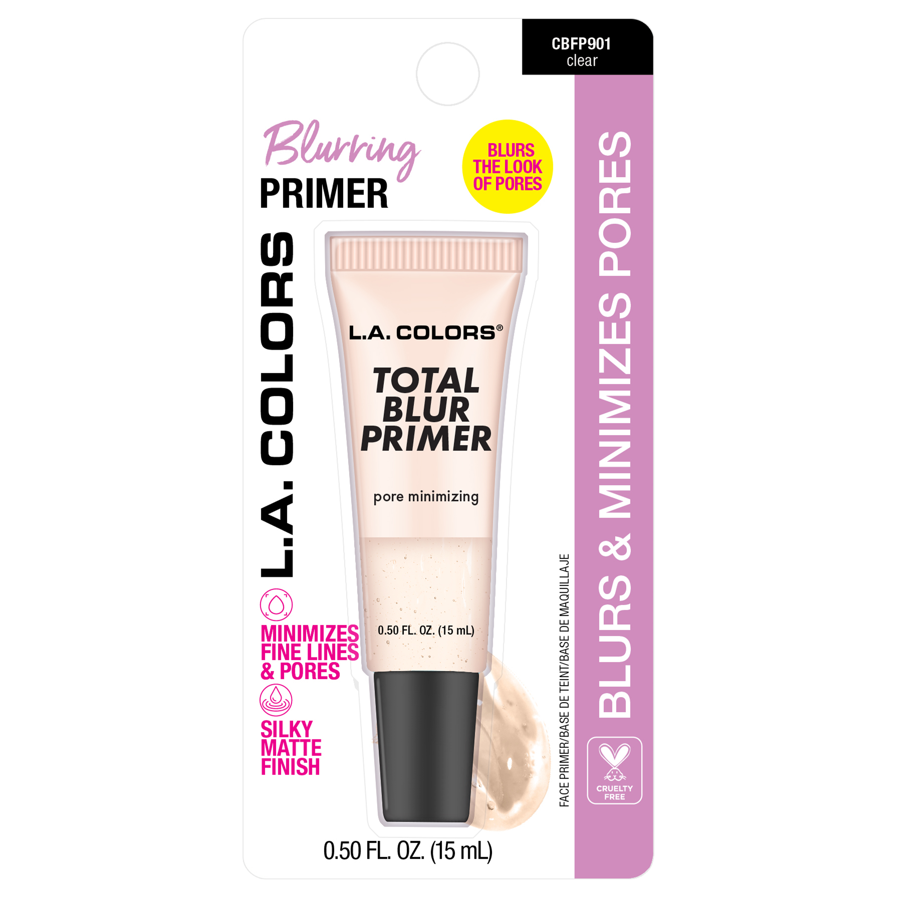 (3-pack) L.A. Colors Total Blur Primer Clear - Thumbnail 3