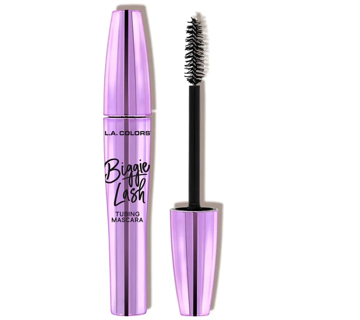 (12-pack) L.A. COLORS Biggie Lash Tubing Mascara, Black - Carded CBMS325 - Thumbnail 2
