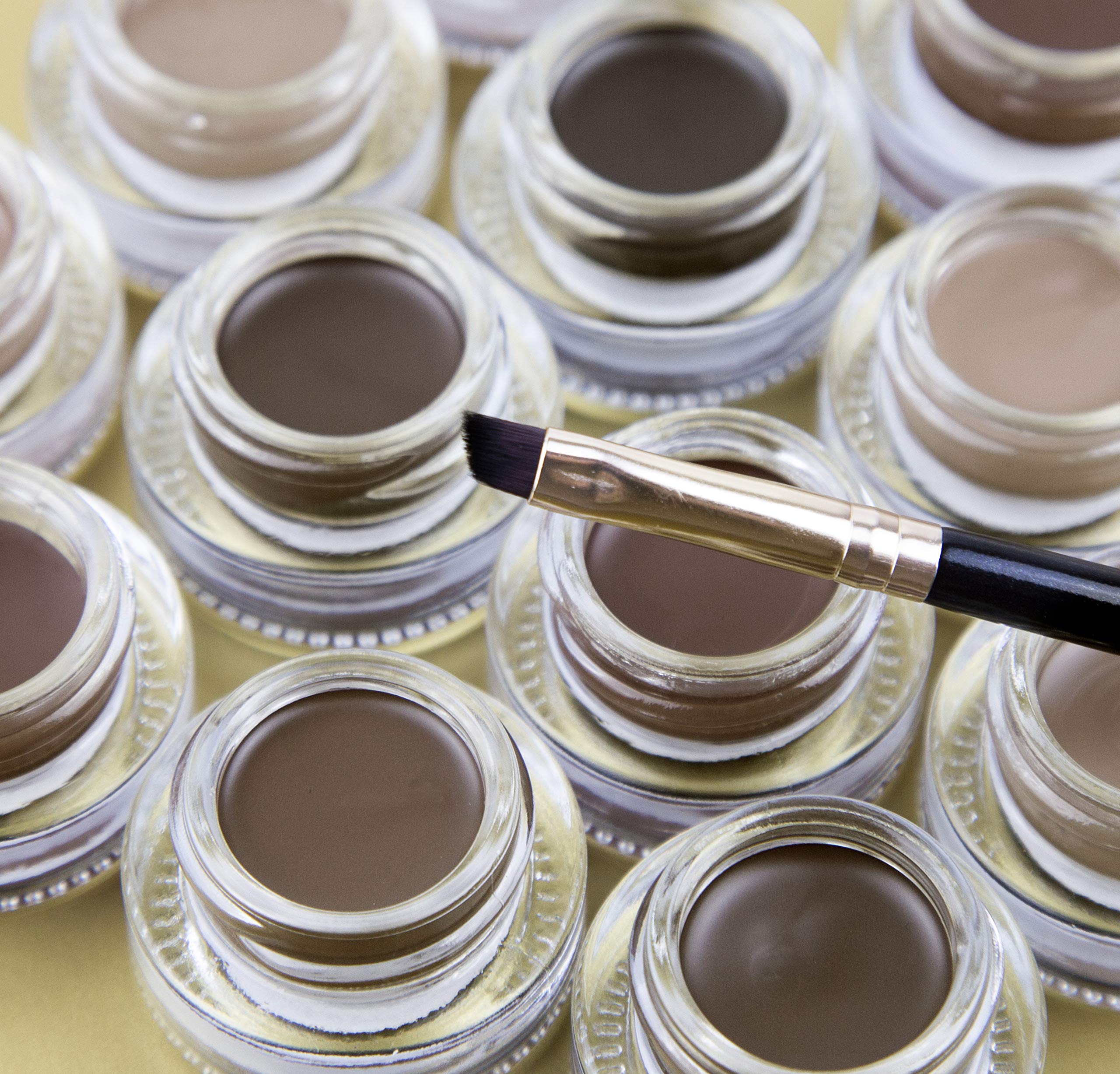 (12-pack) L.A. Girl Brow Pomade Pot - Soft Brown - Thumbnail 2