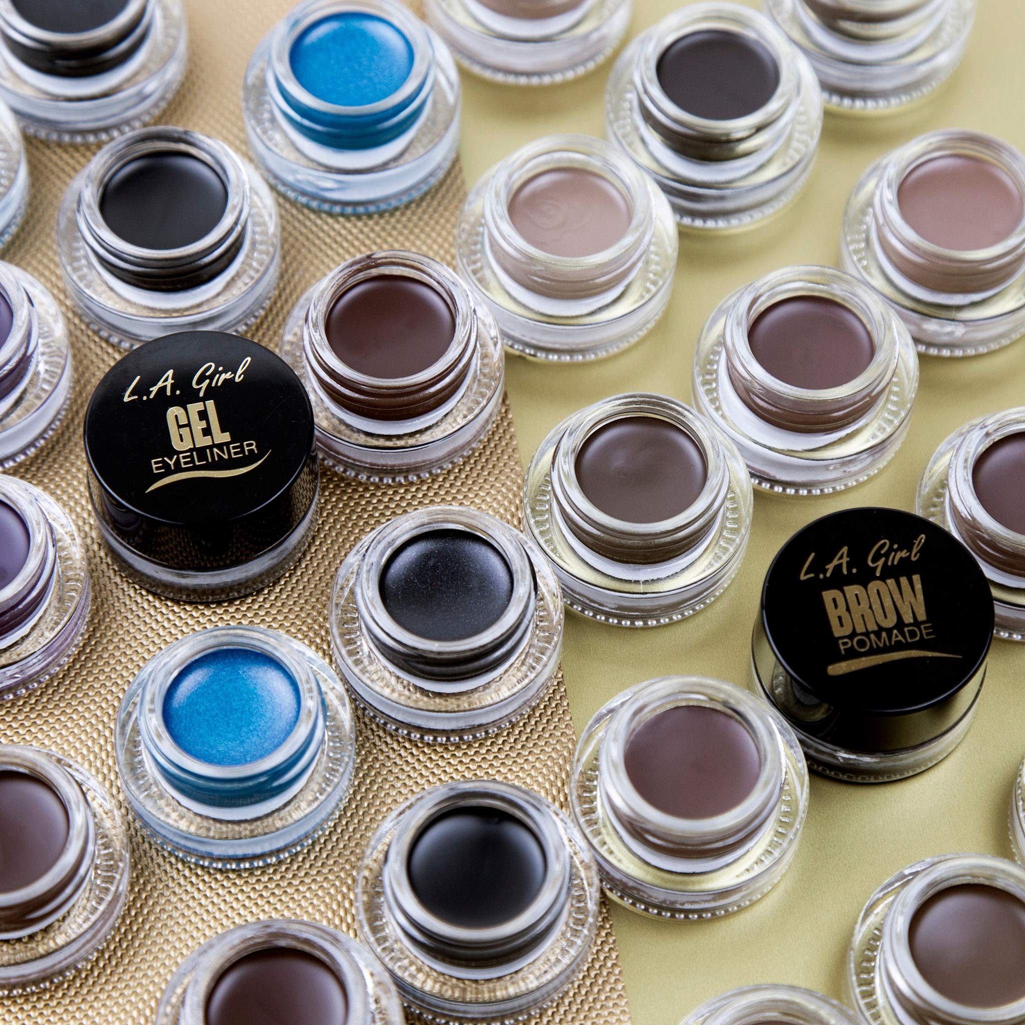 (12-pack) L.A. Girl Brow Pomade Pot - Soft Brown - Thumbnail 3
