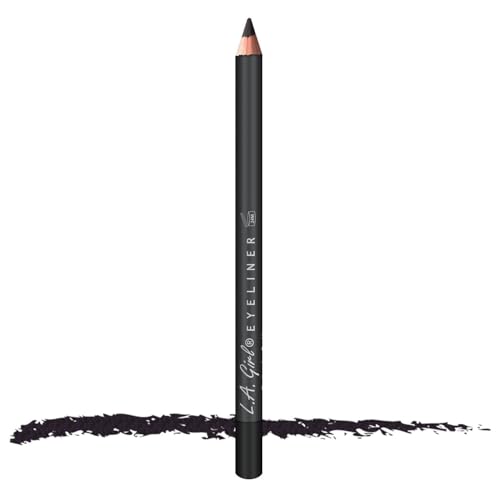 (12-pack) L.A. Girl Eyeliner Pencil - Black - Thumbnail 2