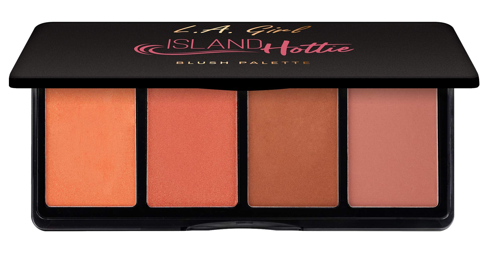 (6-pack) L.A. Girl Fanatic Blush Palette, Island Hottie GBL421 - Thumbnail 3