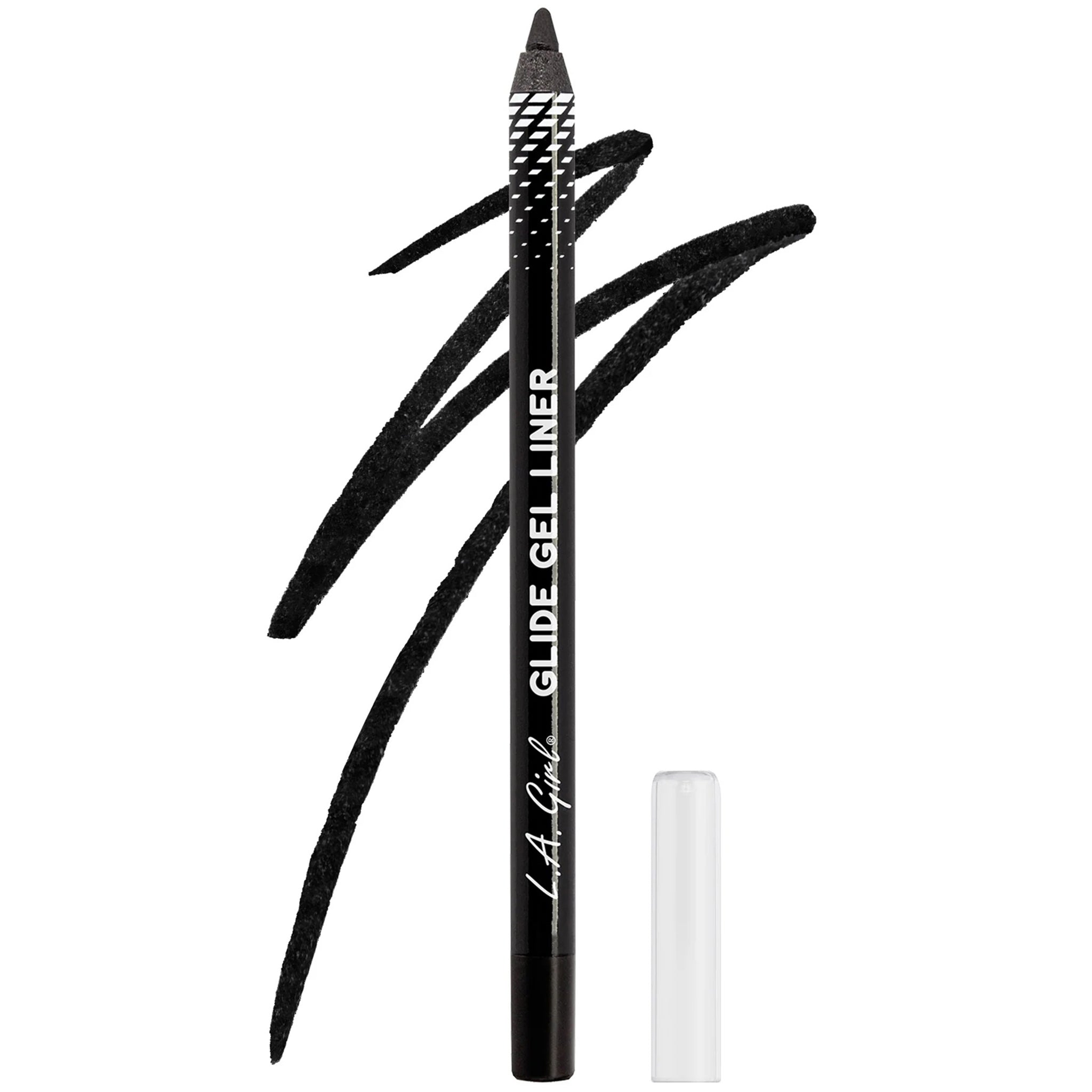 (12-pack) L.A. Girl Glide Gel Liner - I Very Black