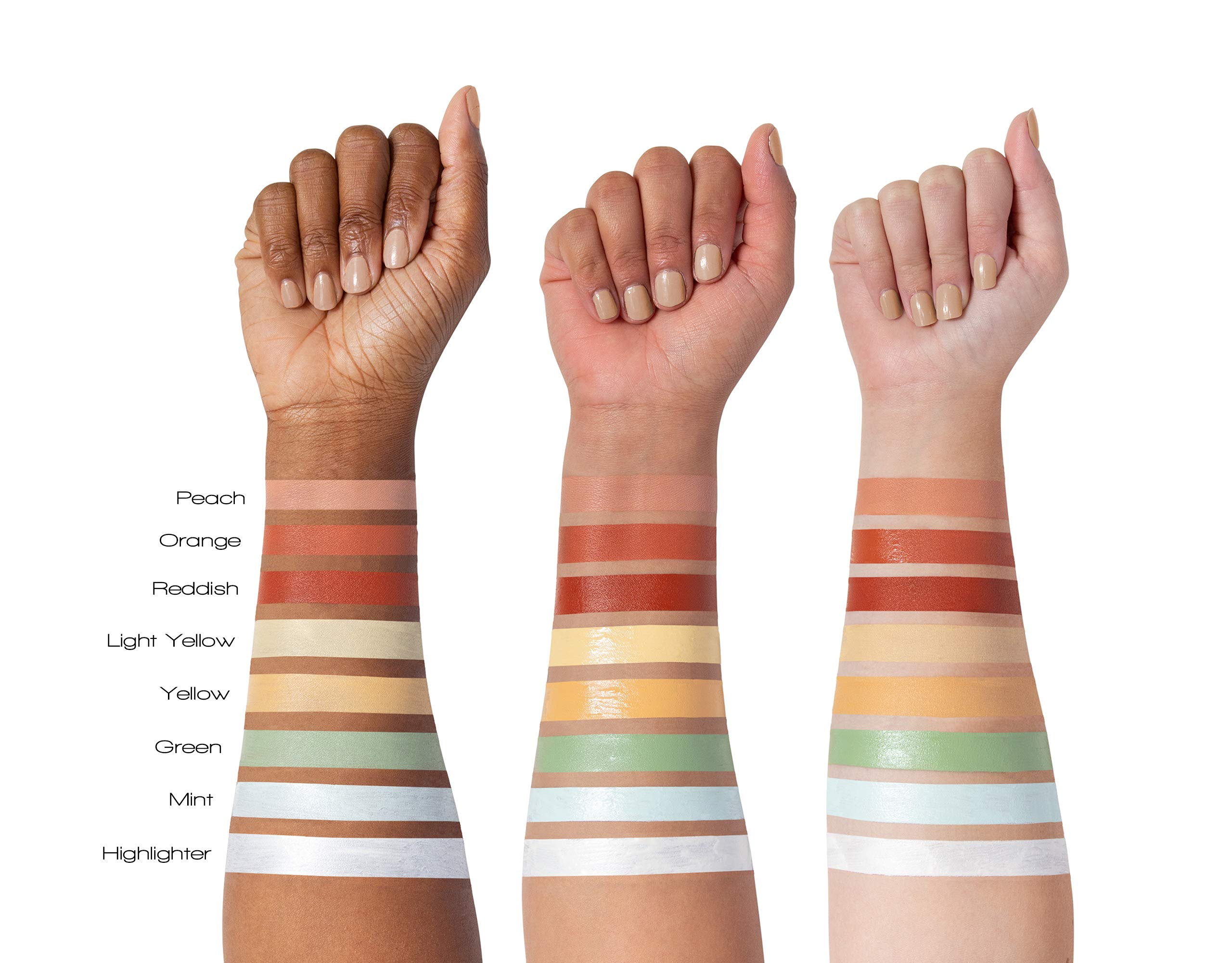 (12-pack) L.A. Girl Pro Conceal HD Concealer, Green Corrector, 0.28 Ounce