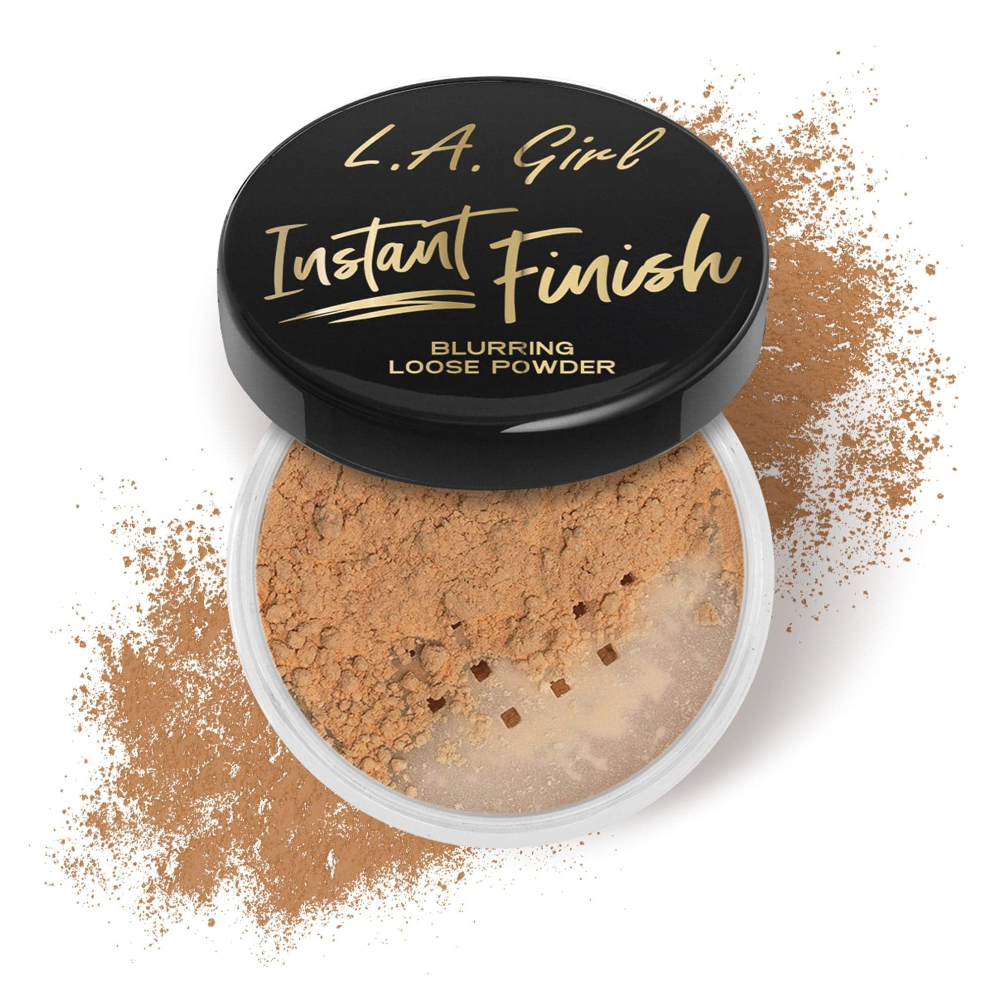(6-pack) L.A. Girl Instant Finish Loose Powder Medium