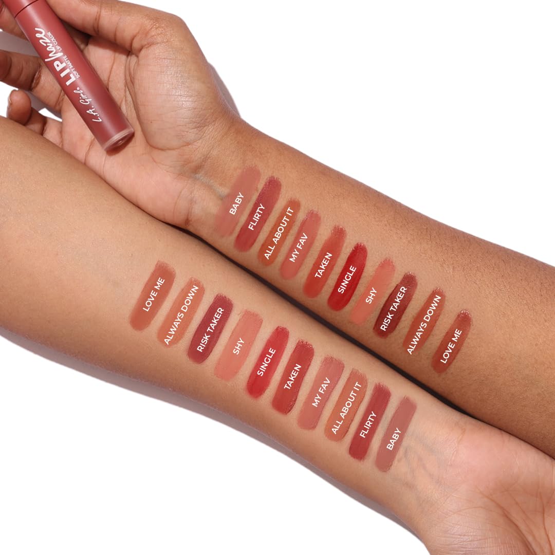 (10-pack) L.A. Girl Lip Haze Soft Matte Lip Color - Thumbnail 3