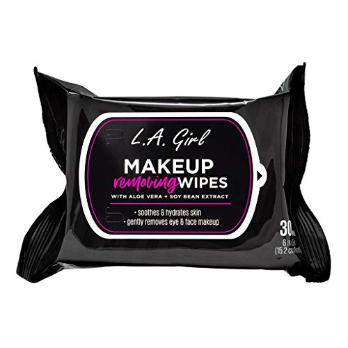 (6-pack) L.A. Girl Makeup Removing Wipes, G20100 G20100 - Thumbnail 2