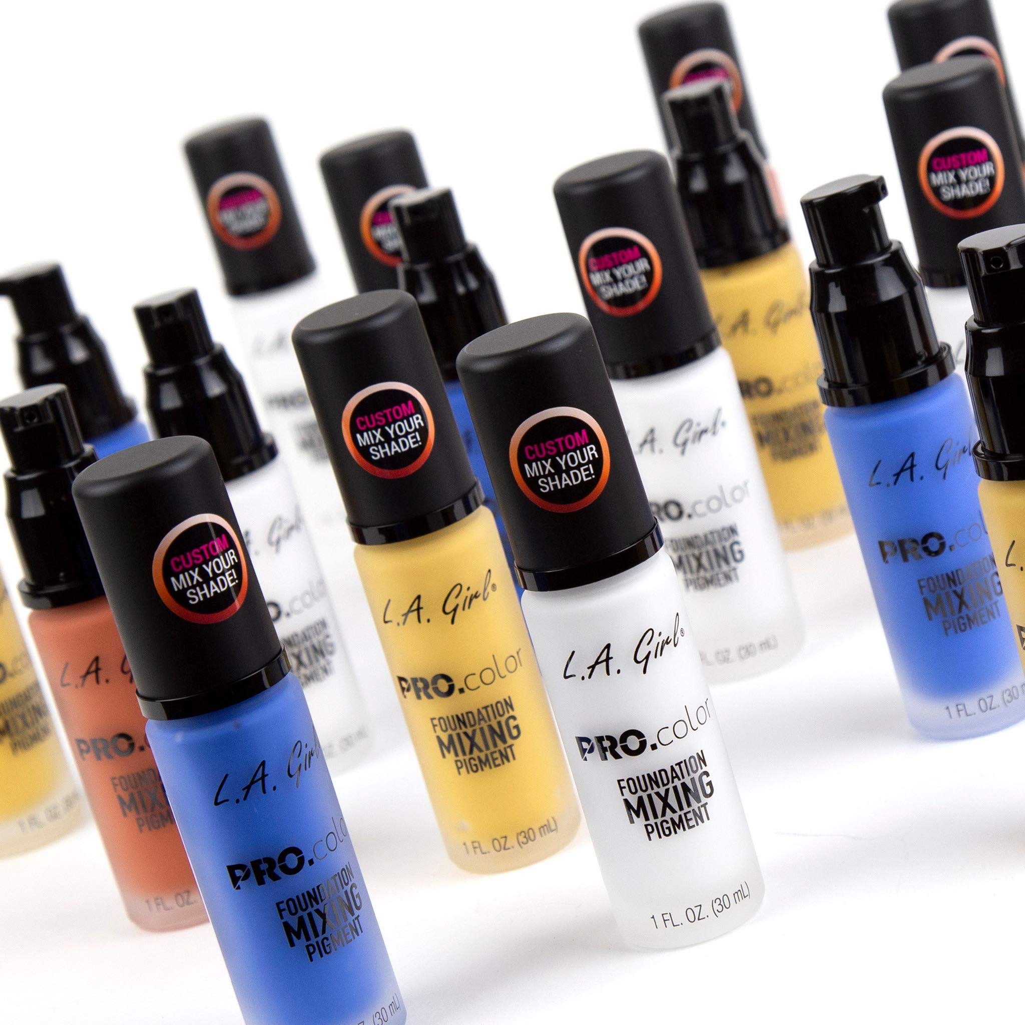 (12-pack) L.A. Girl Pro Color Foundation Mixing Pigment Assorted - Thumbnail 3